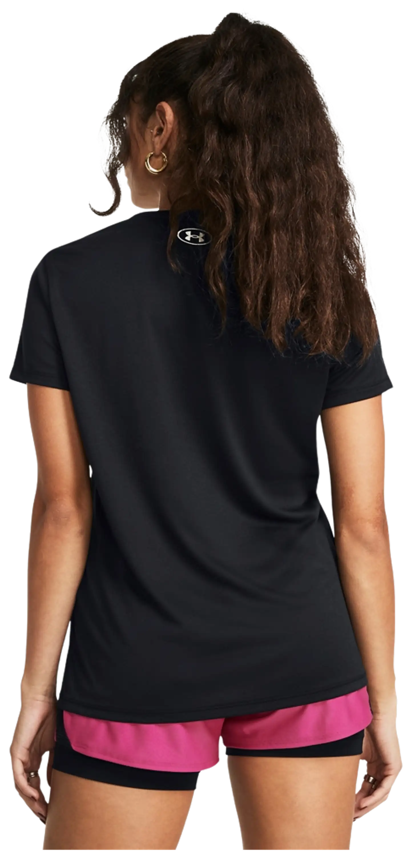 Under Armour naisten lyhythihainen treenipaita Tech SSV 1384229 - BLACK - 4