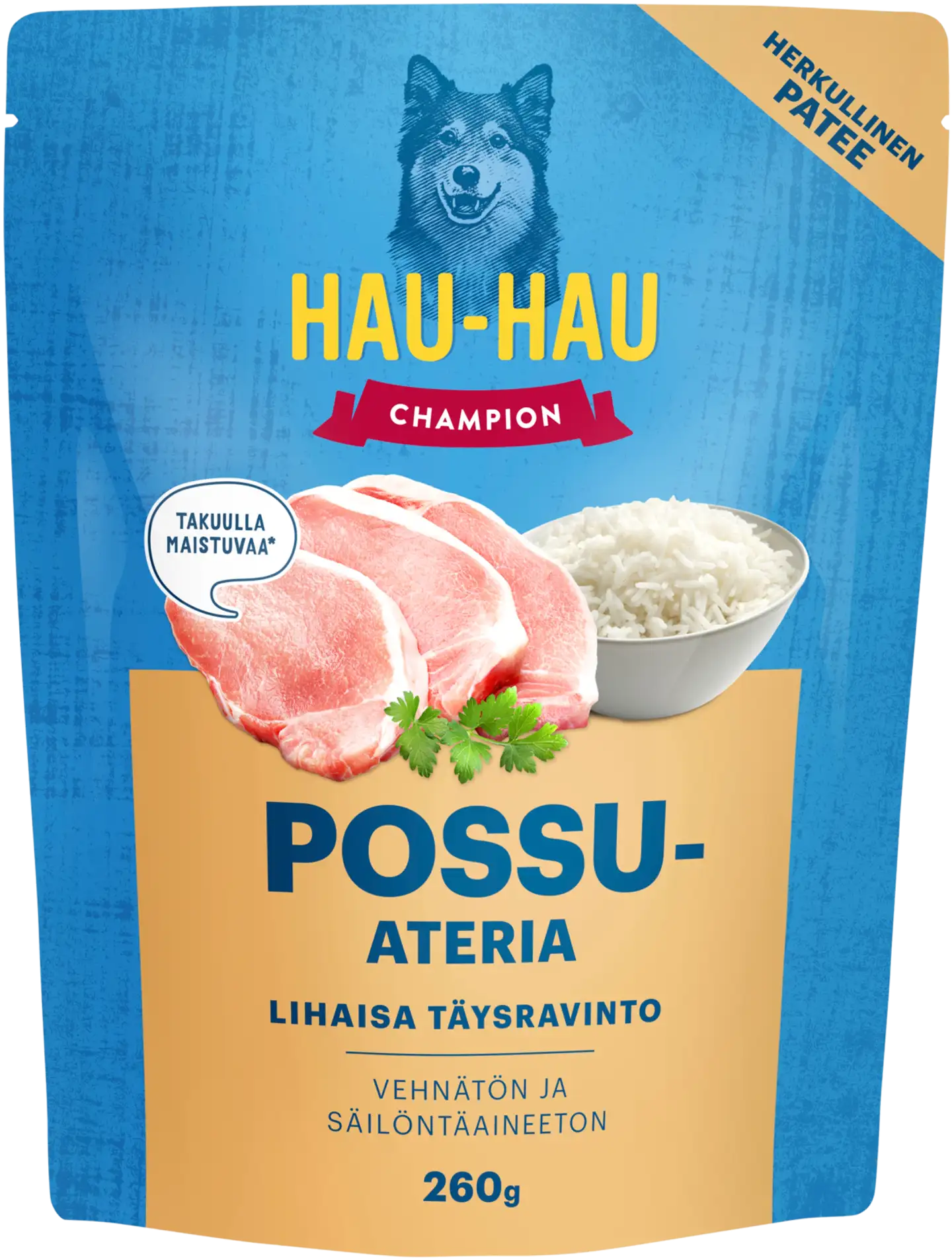 Hau-Hau Champion Possuateria täysravinto 260 g