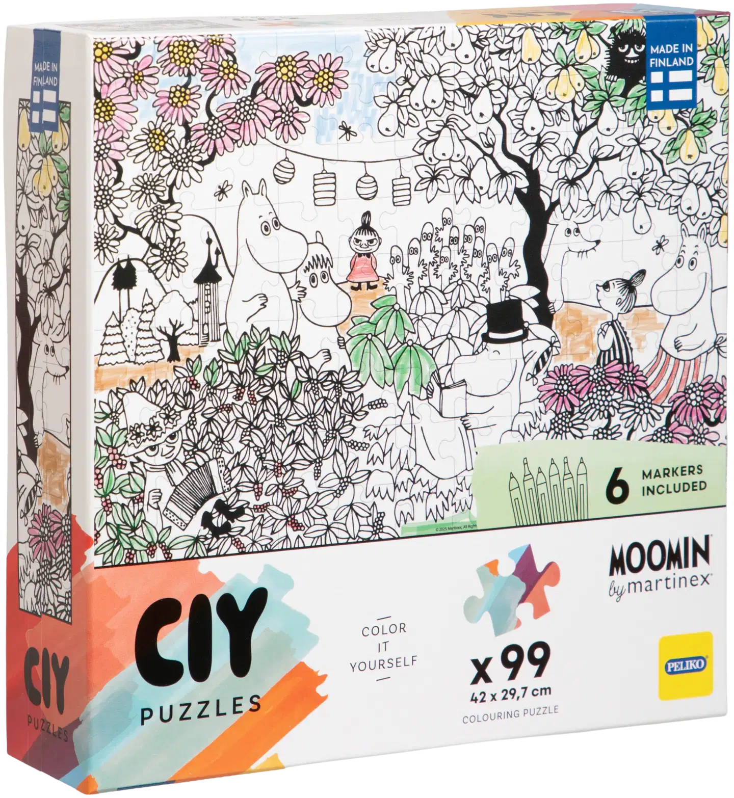Peliko Muumi palapeli CIY 99 palaa tussit - 2
