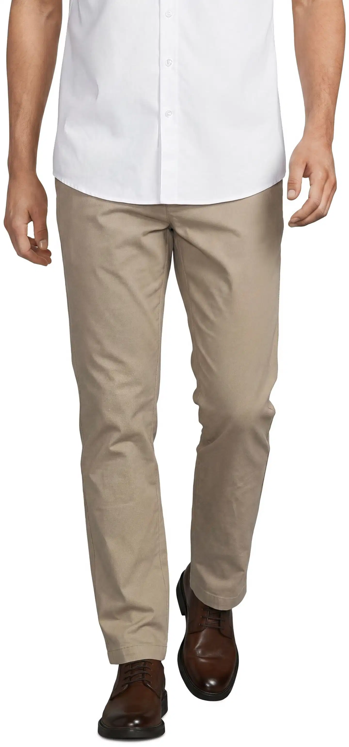 London Fog miesten chinot mini texture 202L292601 - L Beige - 1