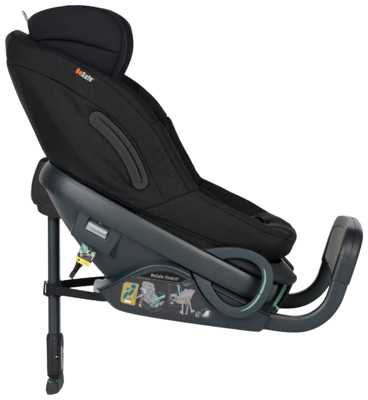 BeSafe turvaistuin Stretch² musta - 5