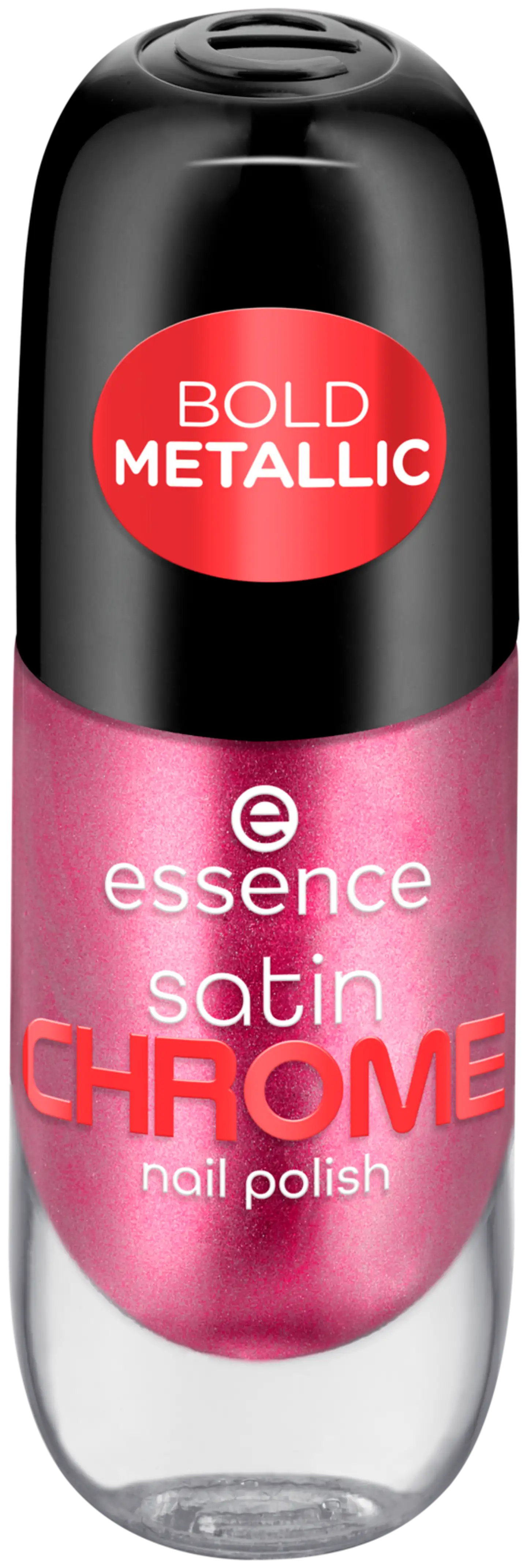 essence satin CHROME kynsilakka 8 ml - Meta Maroon - 2