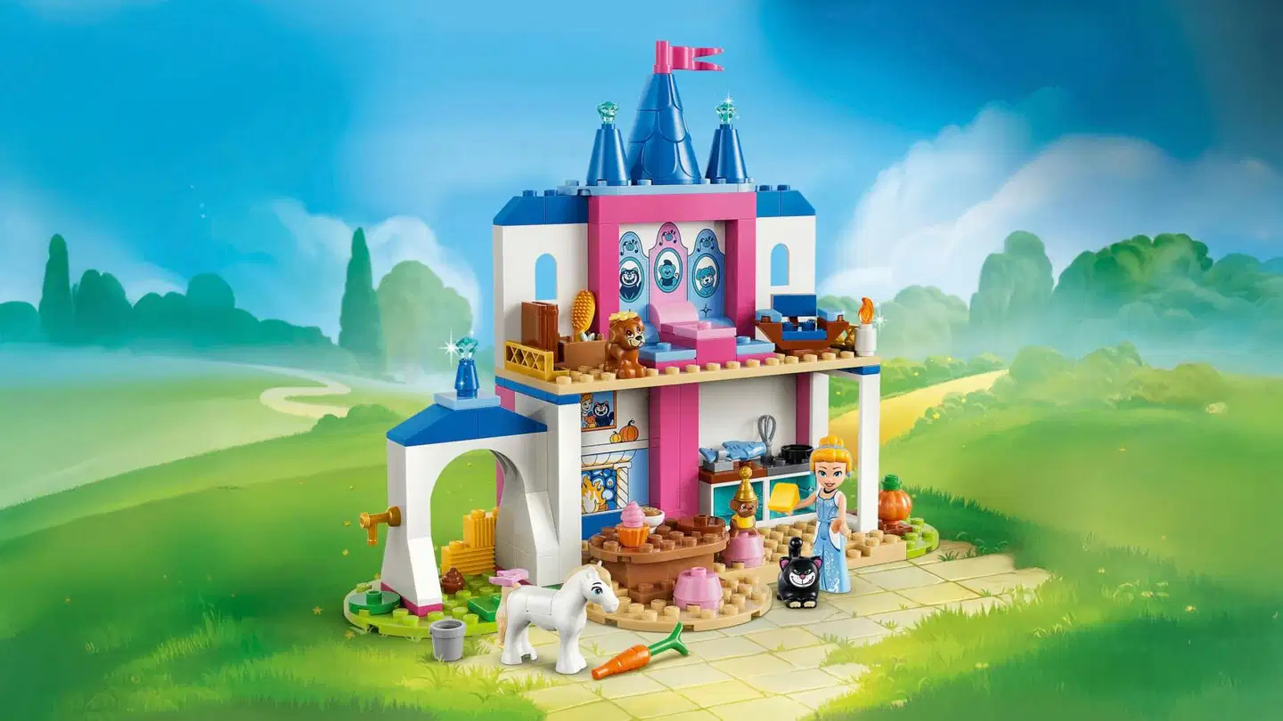 LEGO® Disney Princess 43283 Tuhkimon linna ja eläinystävät - 5