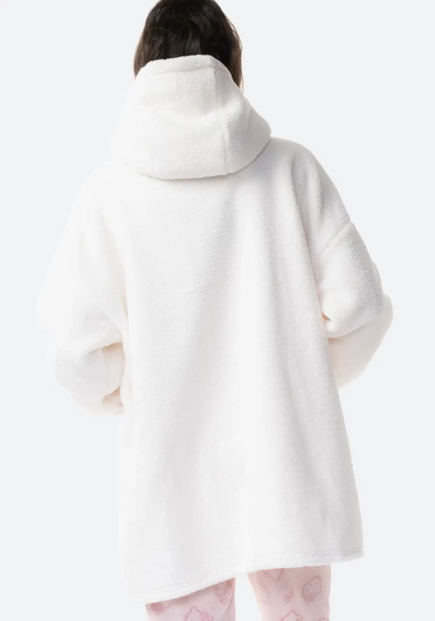 Hello Kitty naisten fleecehuppari I294976 - OFF WHITE - 3