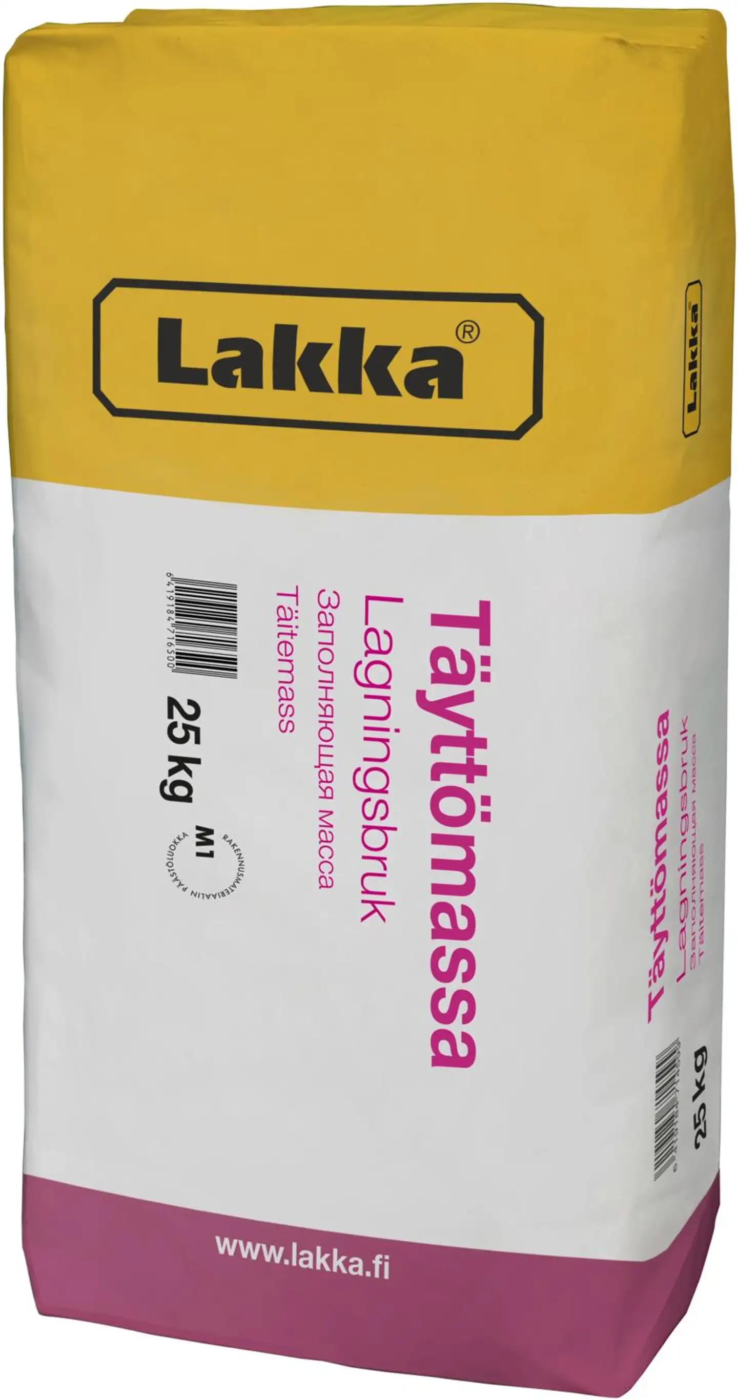 Lakka täyttömassa 25 kg