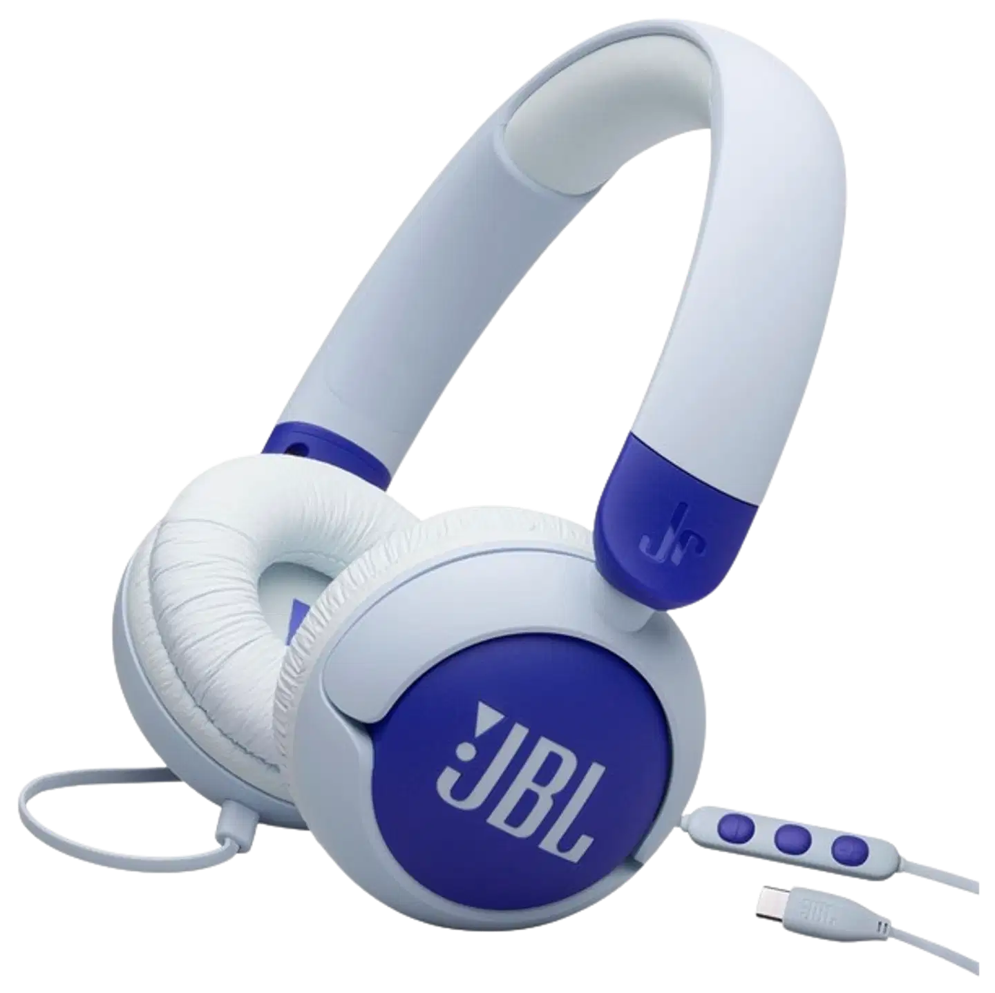JBL lasten langalliset sankakuulokkeet Junior 320C, sininen - 1