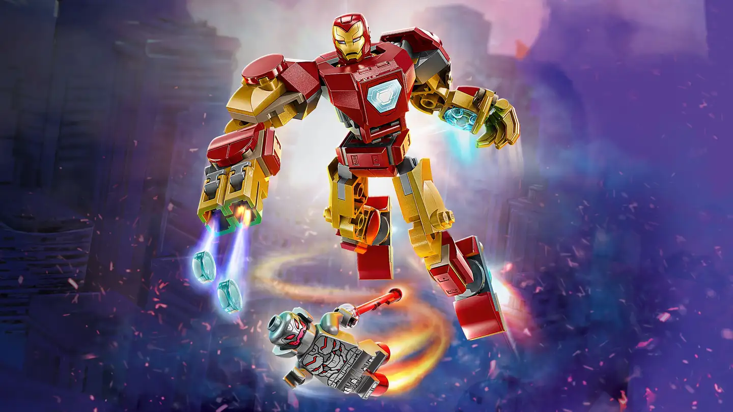 LEGO® Super Heroes Marvel 76307 Iron Man ‑robotti vastaan Ultron - 6