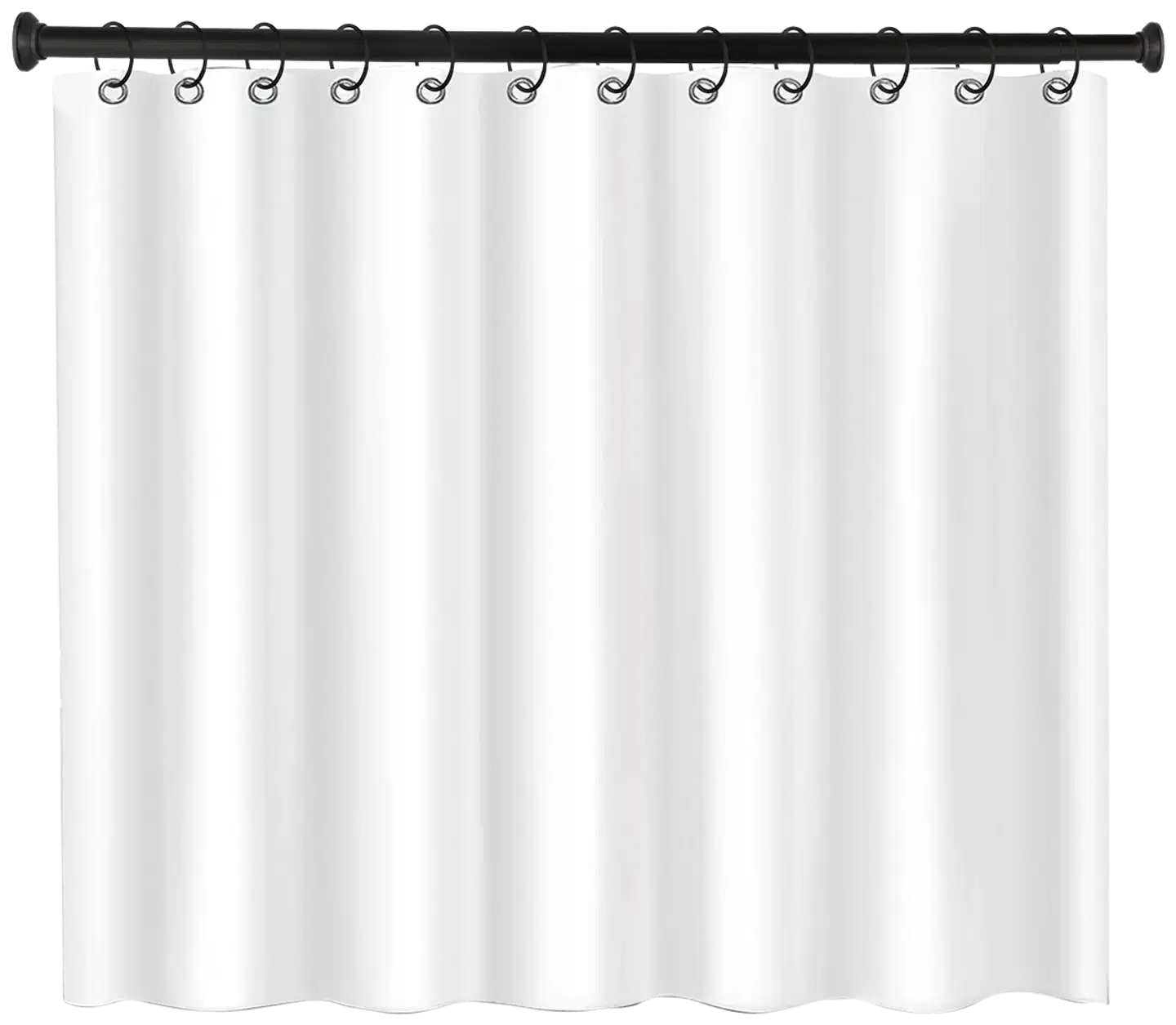 Ihanin suihkuverhotanko musta 125-220 17/20mm - 2