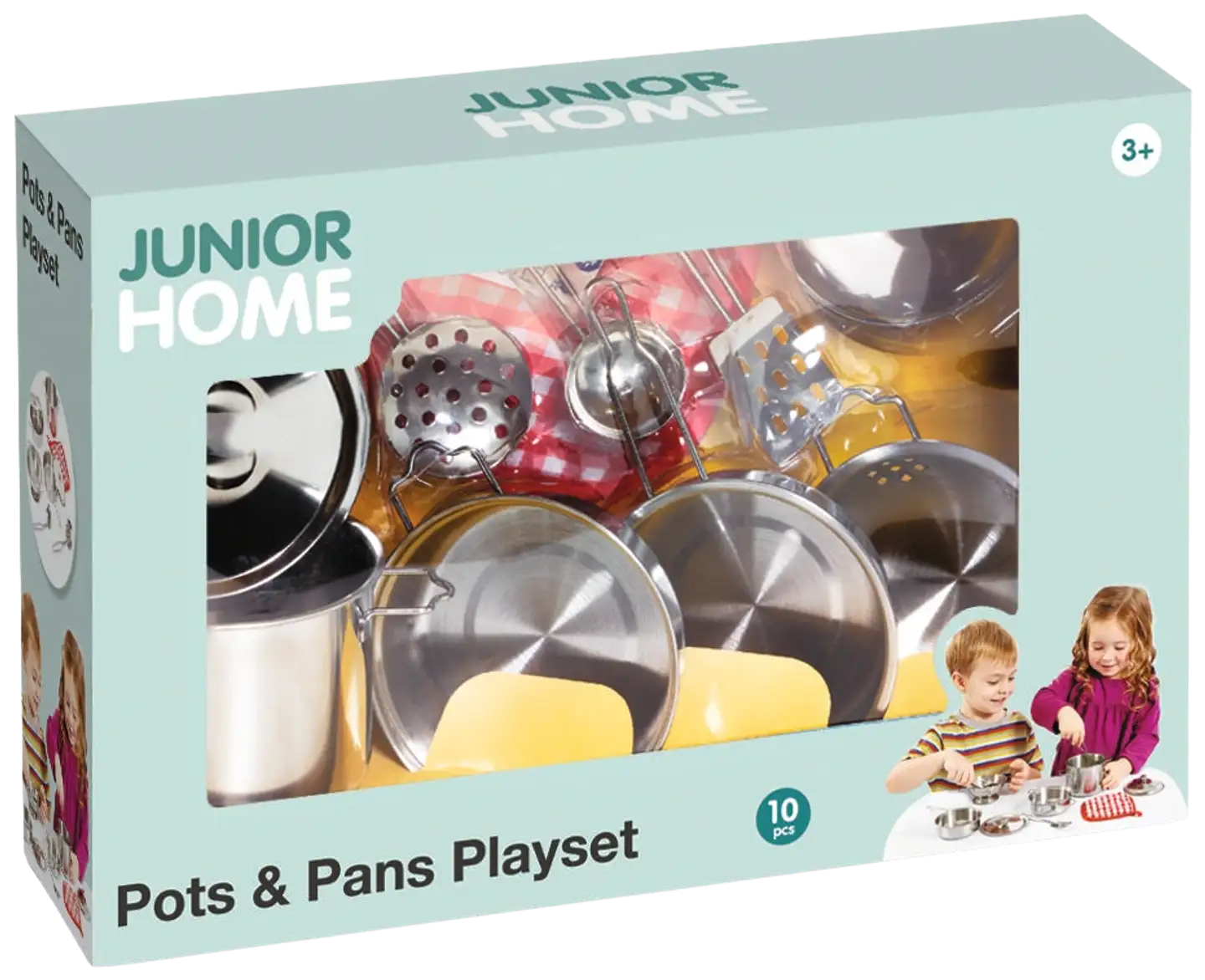 Junior Home kattilat ja pannut leikkisetti