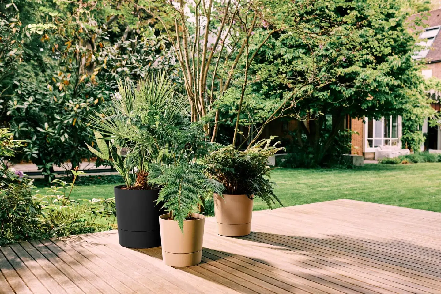 elho ruukku Foss 30cm aluslautasella musta - 4