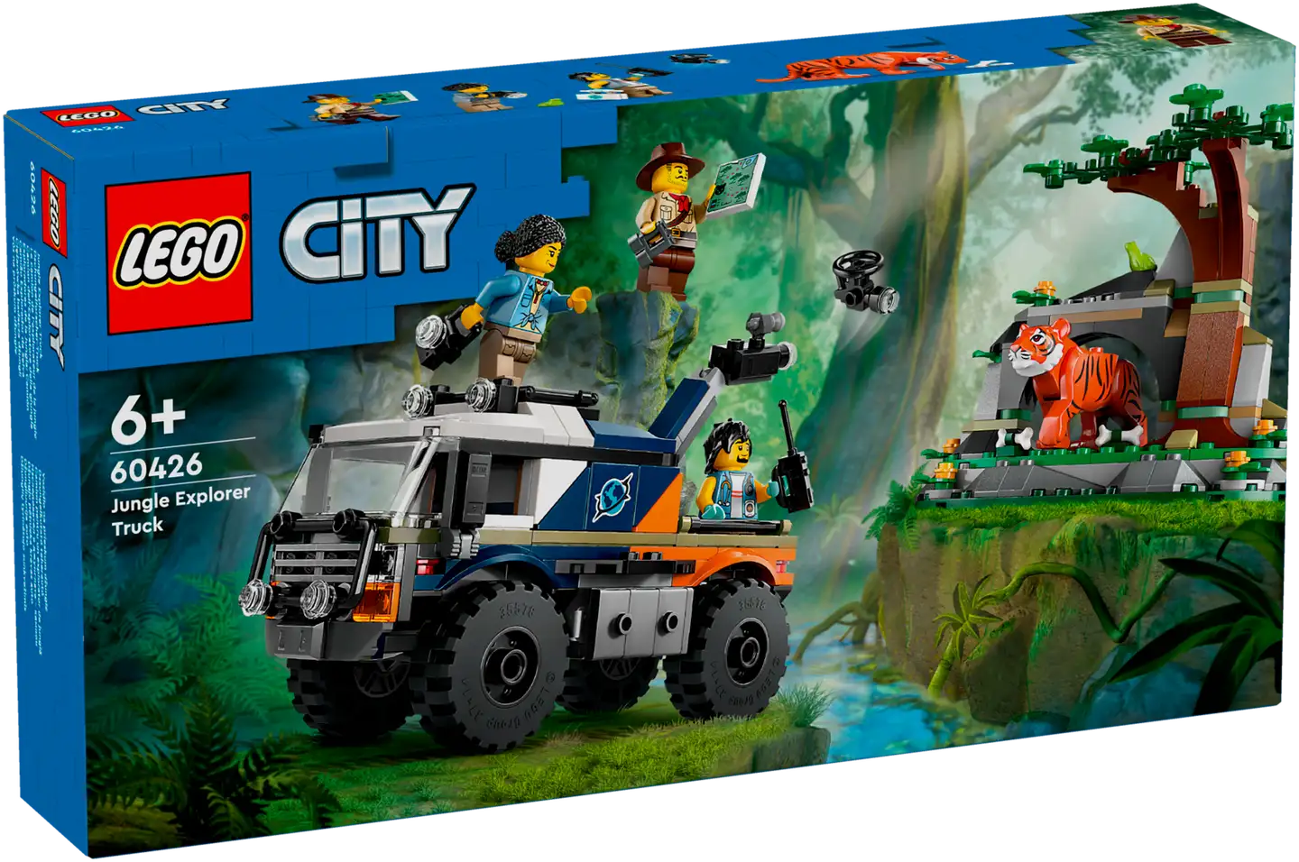 LEGO City Exploration 60426 Viidakkotutkijan maastoauto - 1