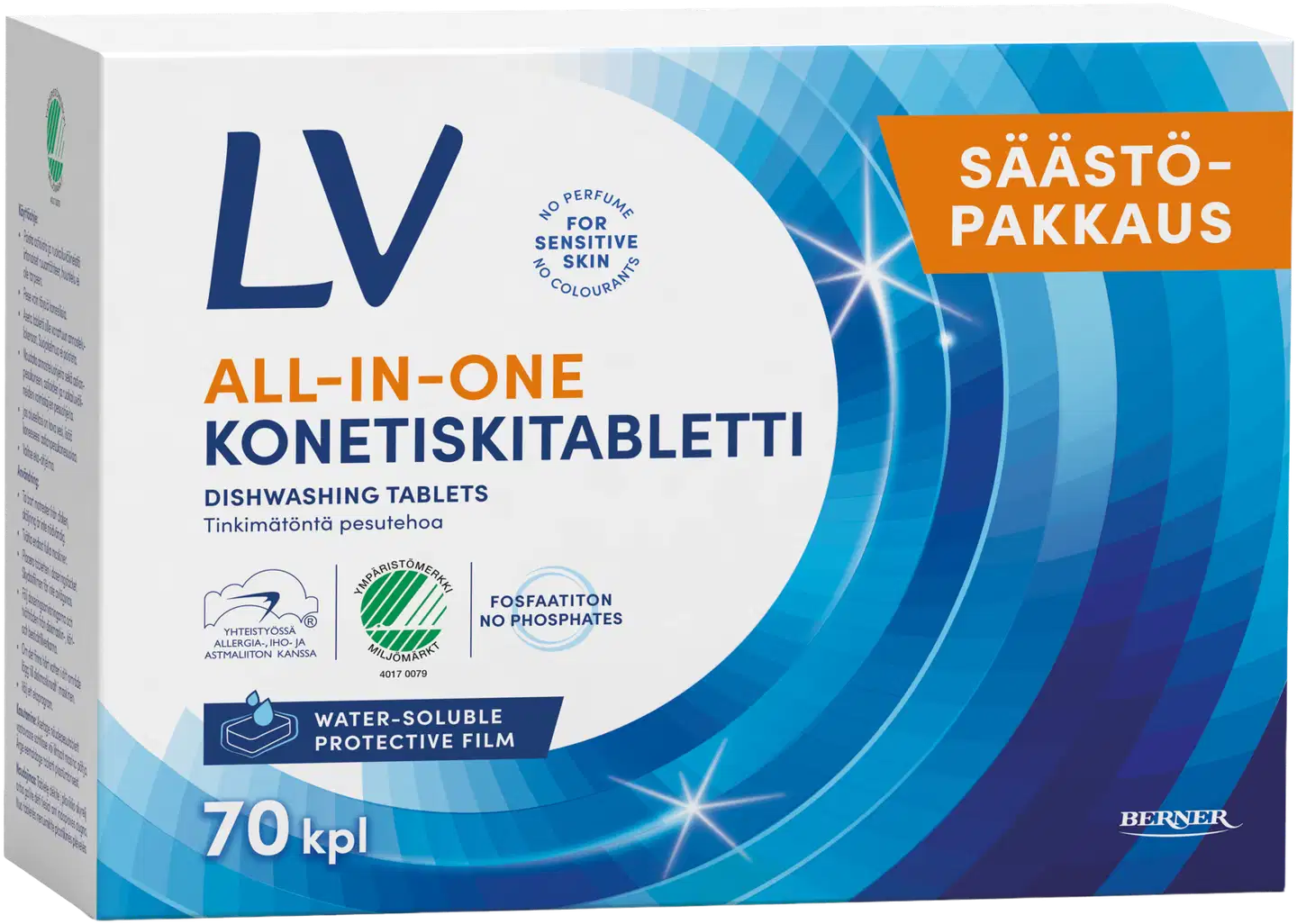 LV 70kpl all-in-one konetiskitabletti
