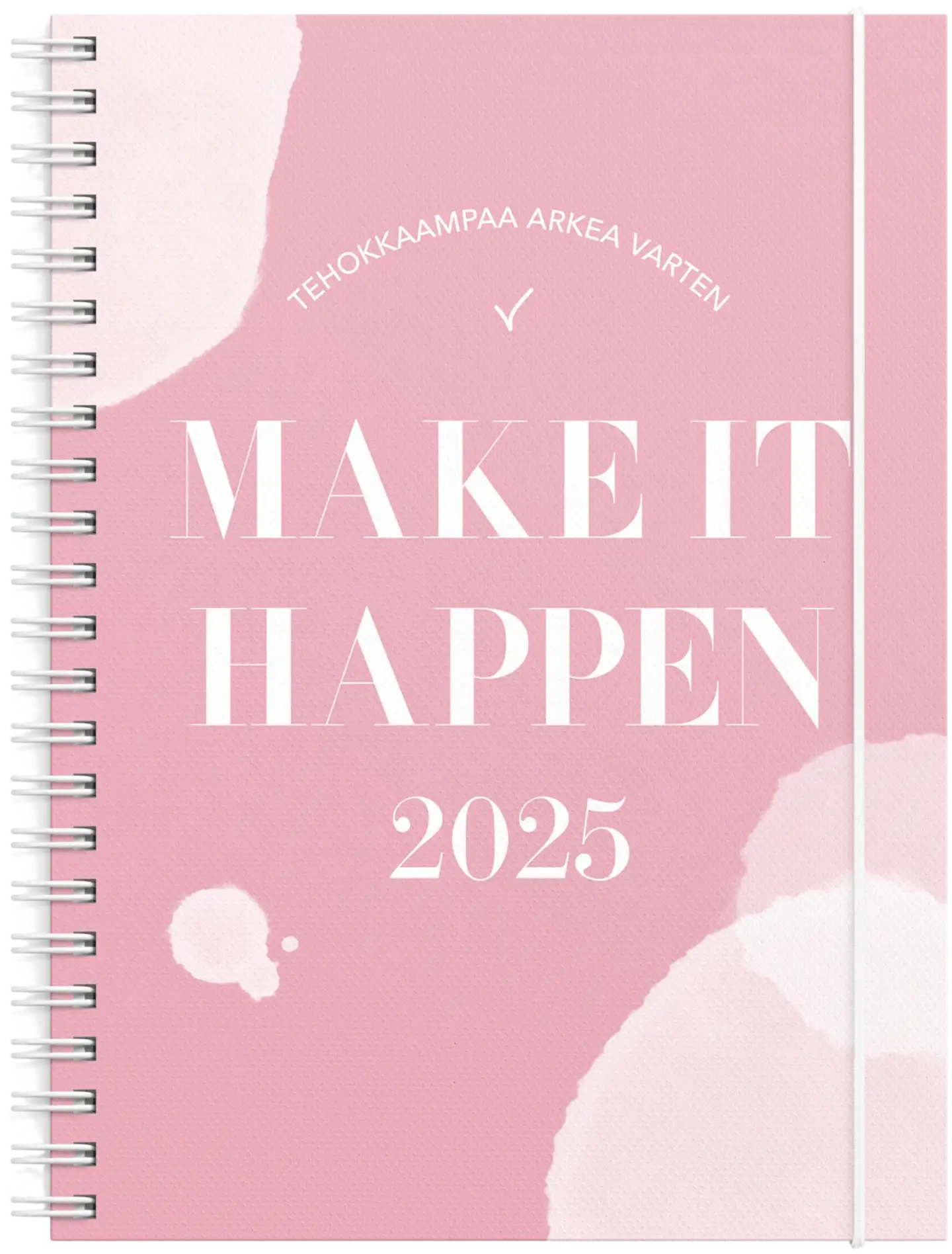 Burde Vuosikalenteri 2025 Make It Happen rosa - 1