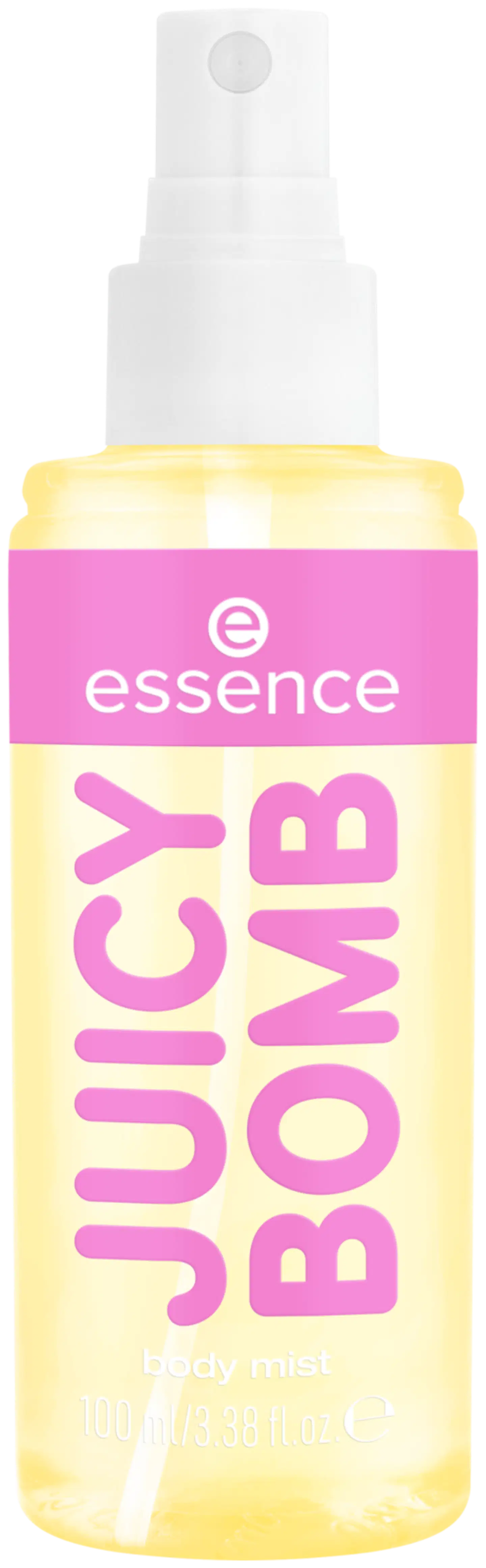 essence JUICY BOMB MOOD BOOSTING drop body mist 112 Made to Smile vartalosuihke 100 ml - 1