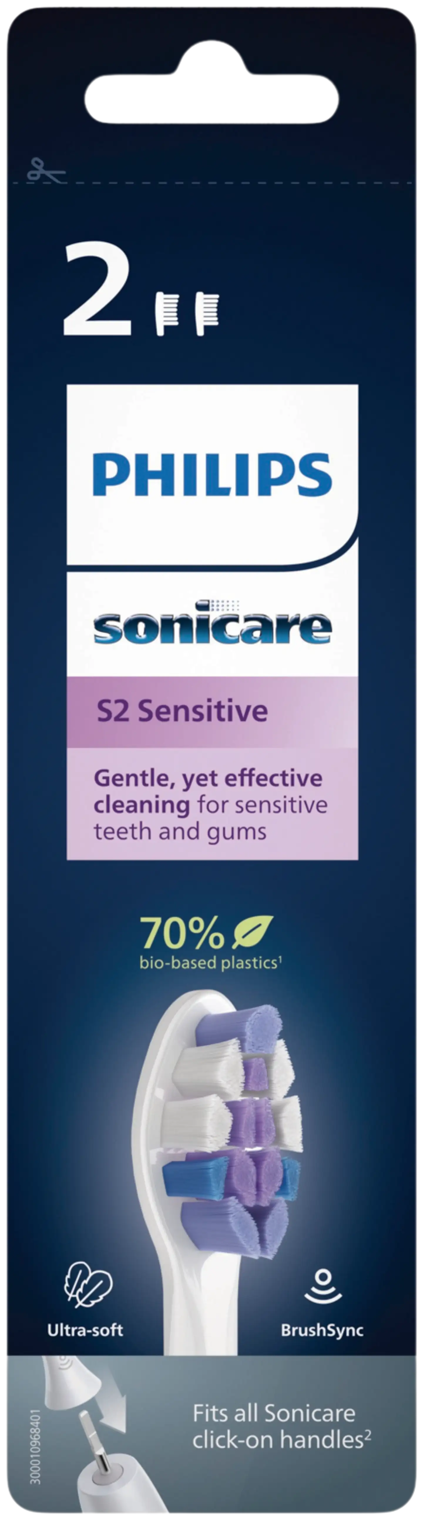 Sonicare Sensitive 2 kpl HX6052/10 - 10