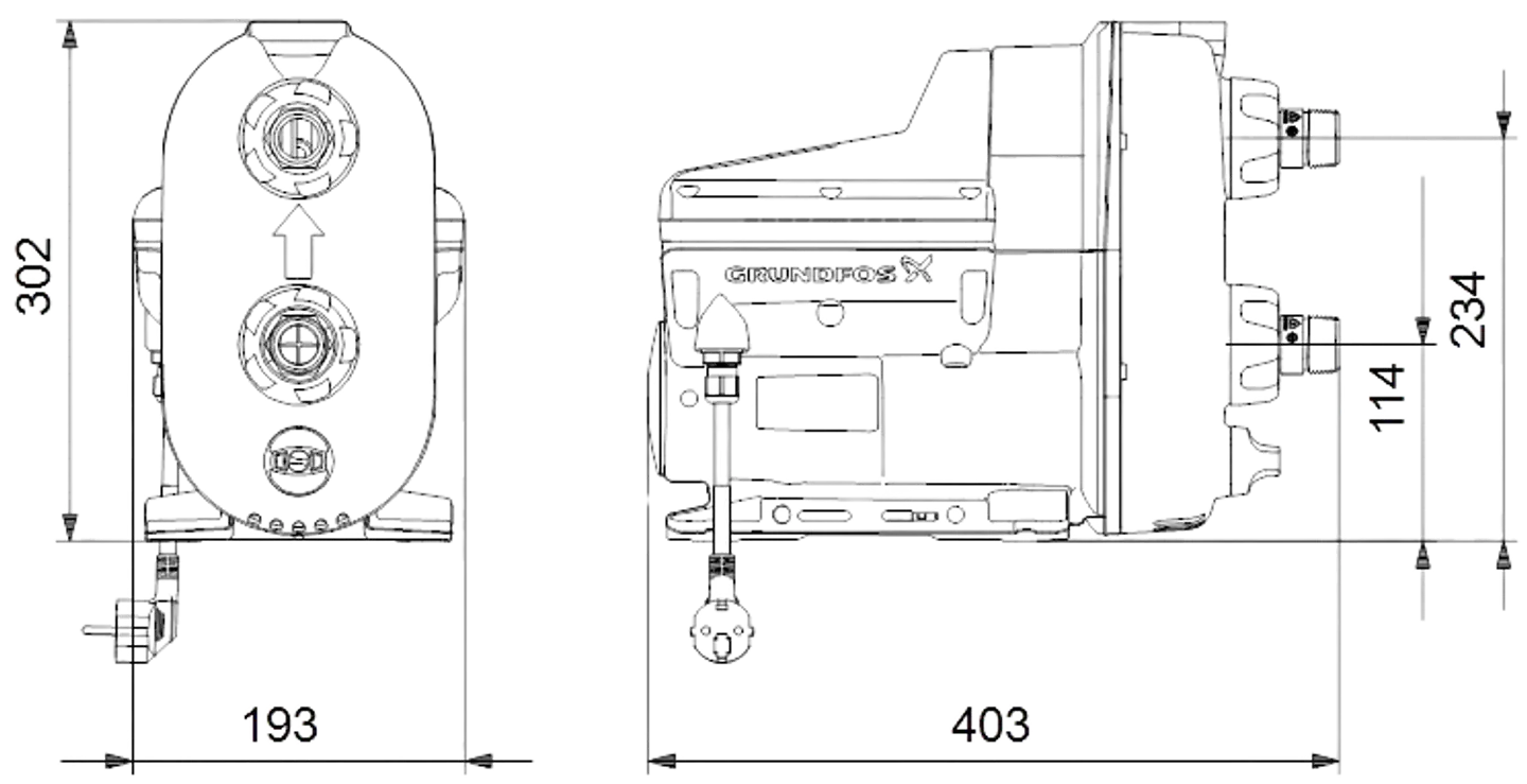 Grundfos Scala2 3-45 vesiautomaatti - 2