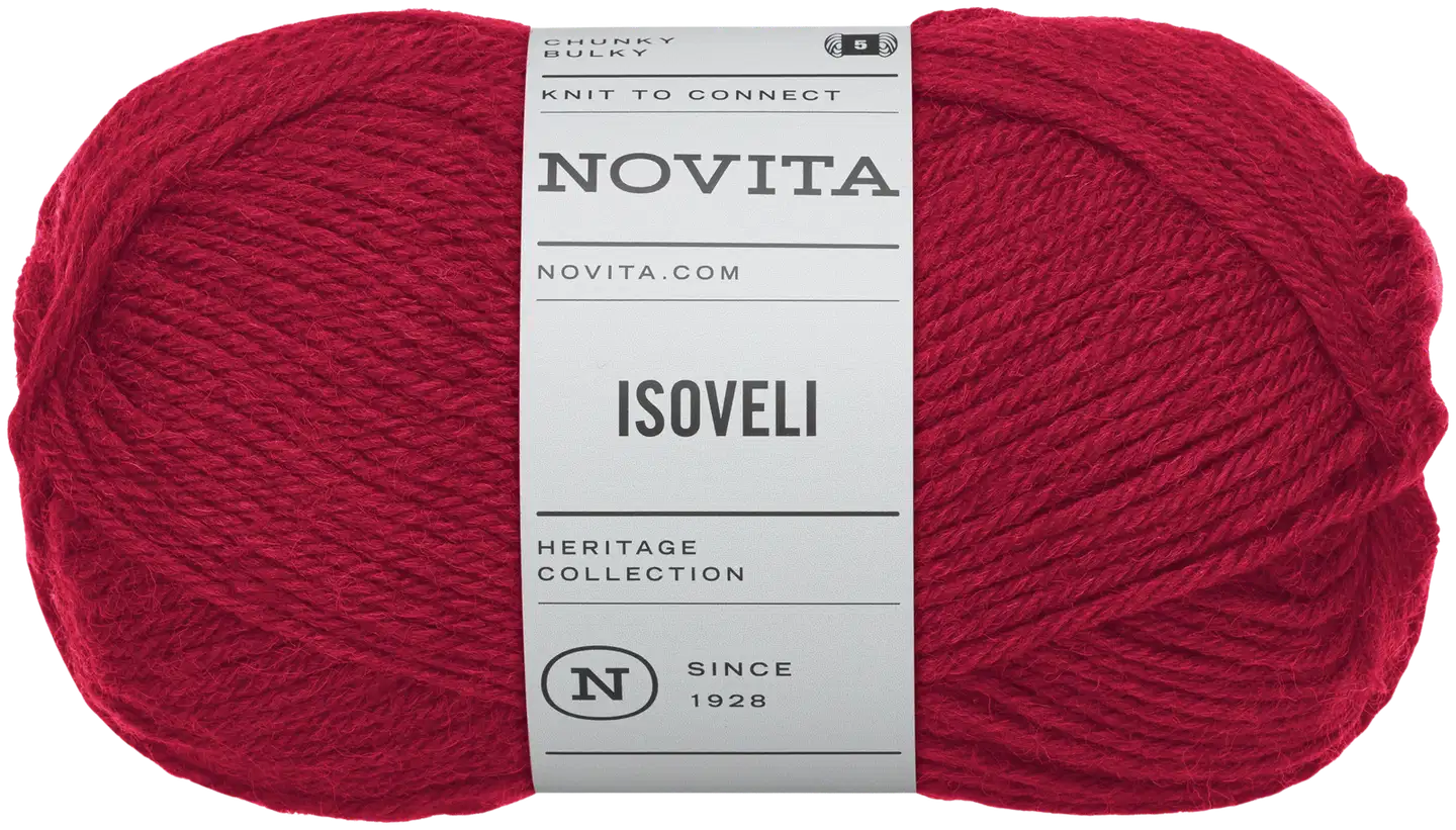 Novita lanka Isoveli 100g puolukka 523 - 1