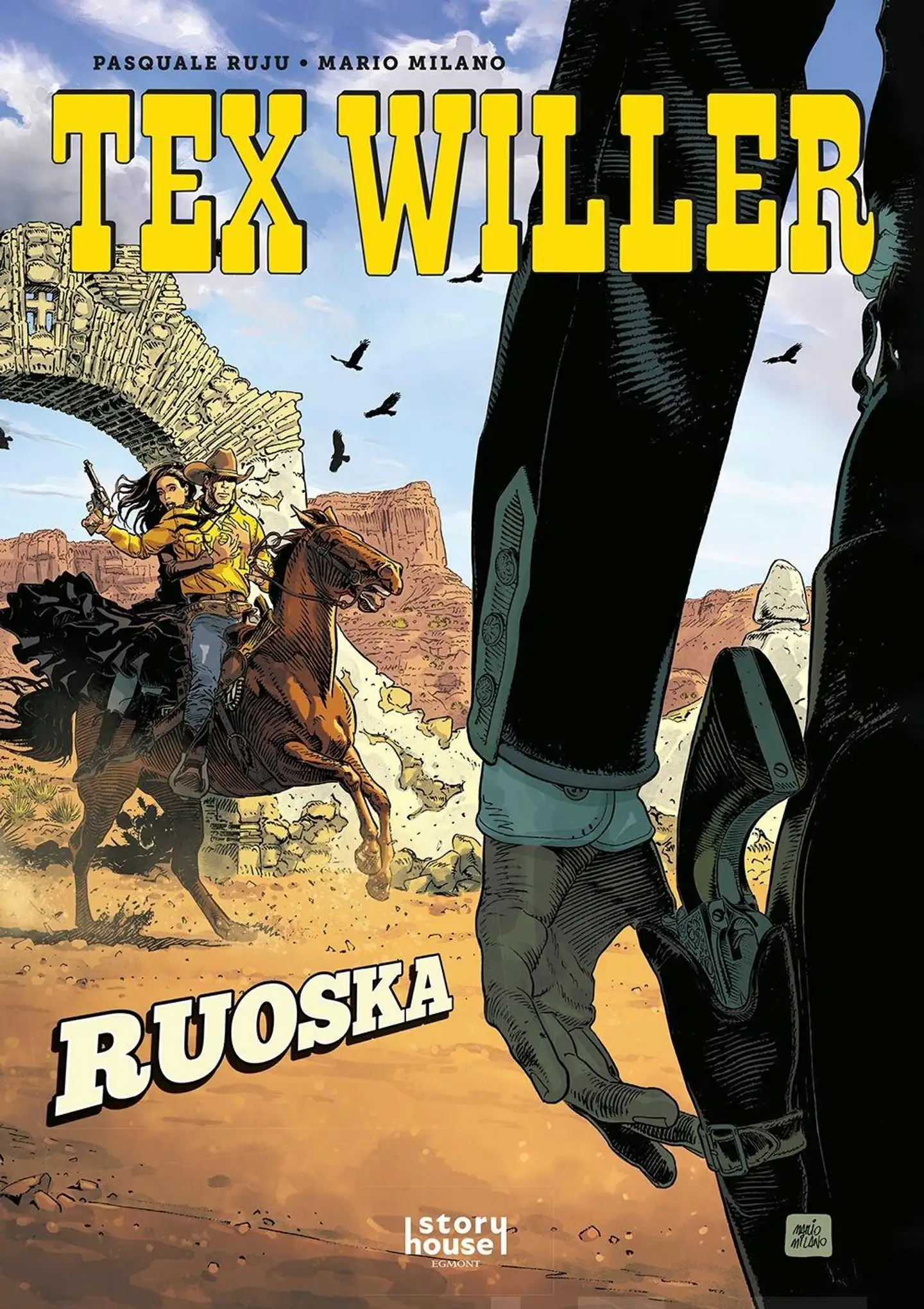 Ruju, Tex Willer Värialbumi 1: Ruoska