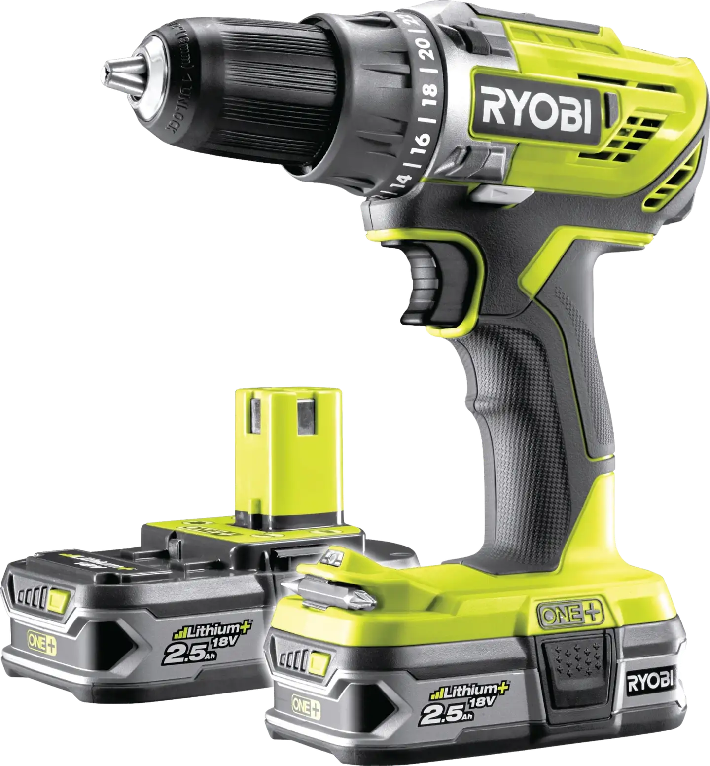 Ryobi ruuvinväänniniskuporakone R18PD3-225S