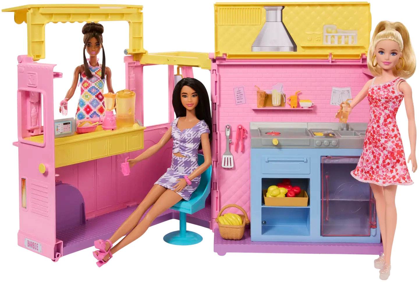Barbie Lemonade Truck -leikkisetti - 4