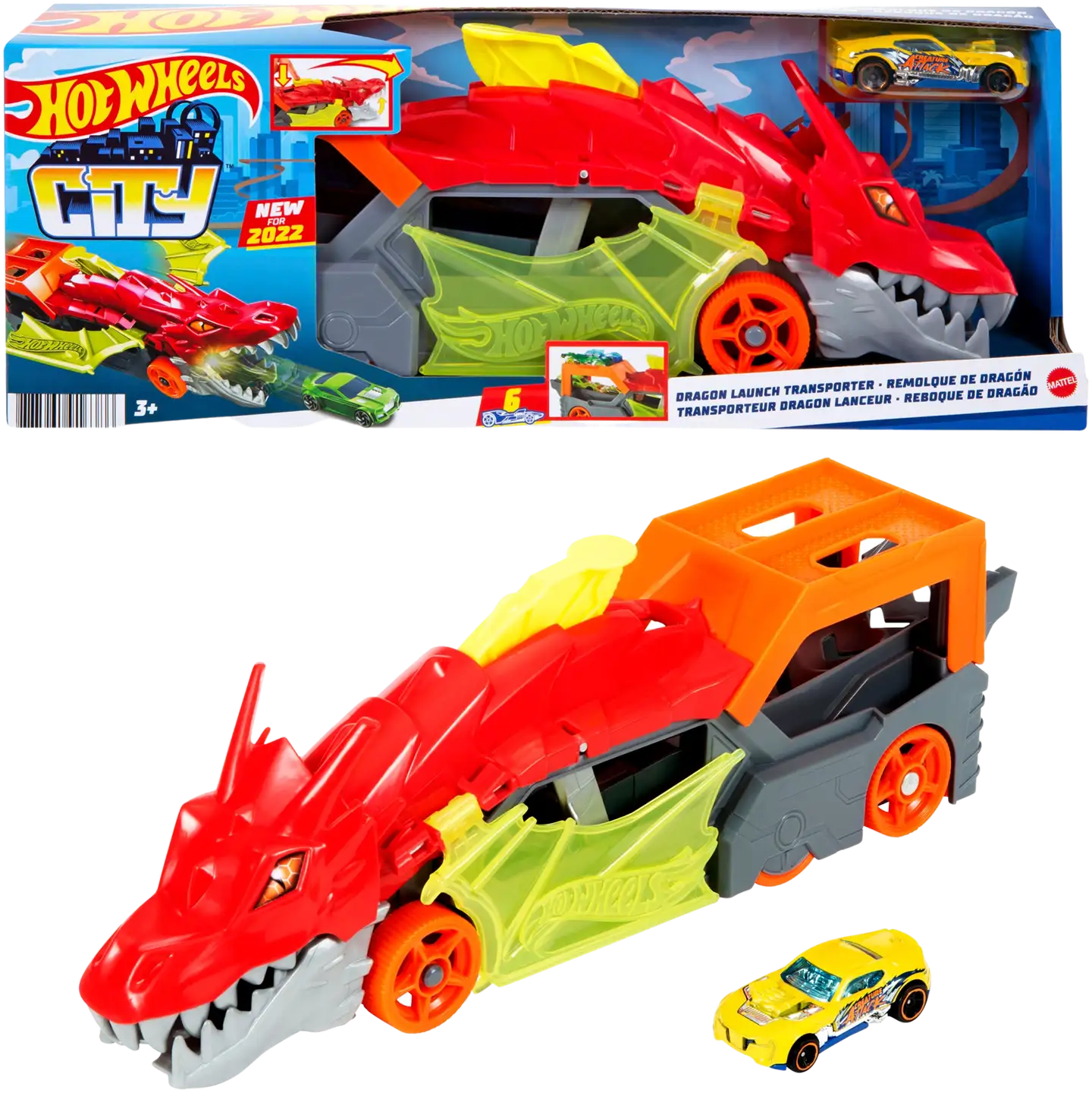 Hot Wheels Dragon Hauler Gtk42 - 1