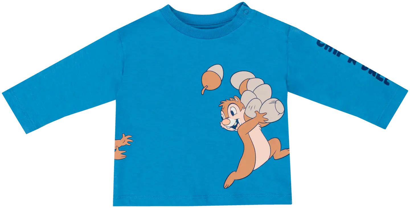 Disney vauvojen pitkähihainen paita Tiku & Taku - Blue Light - 1