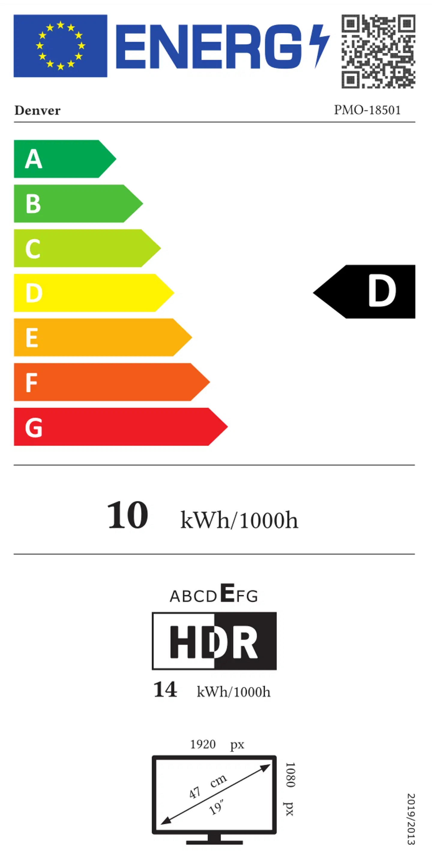 Denver kannettava näyttö 18.5" PMO-18501 - 9