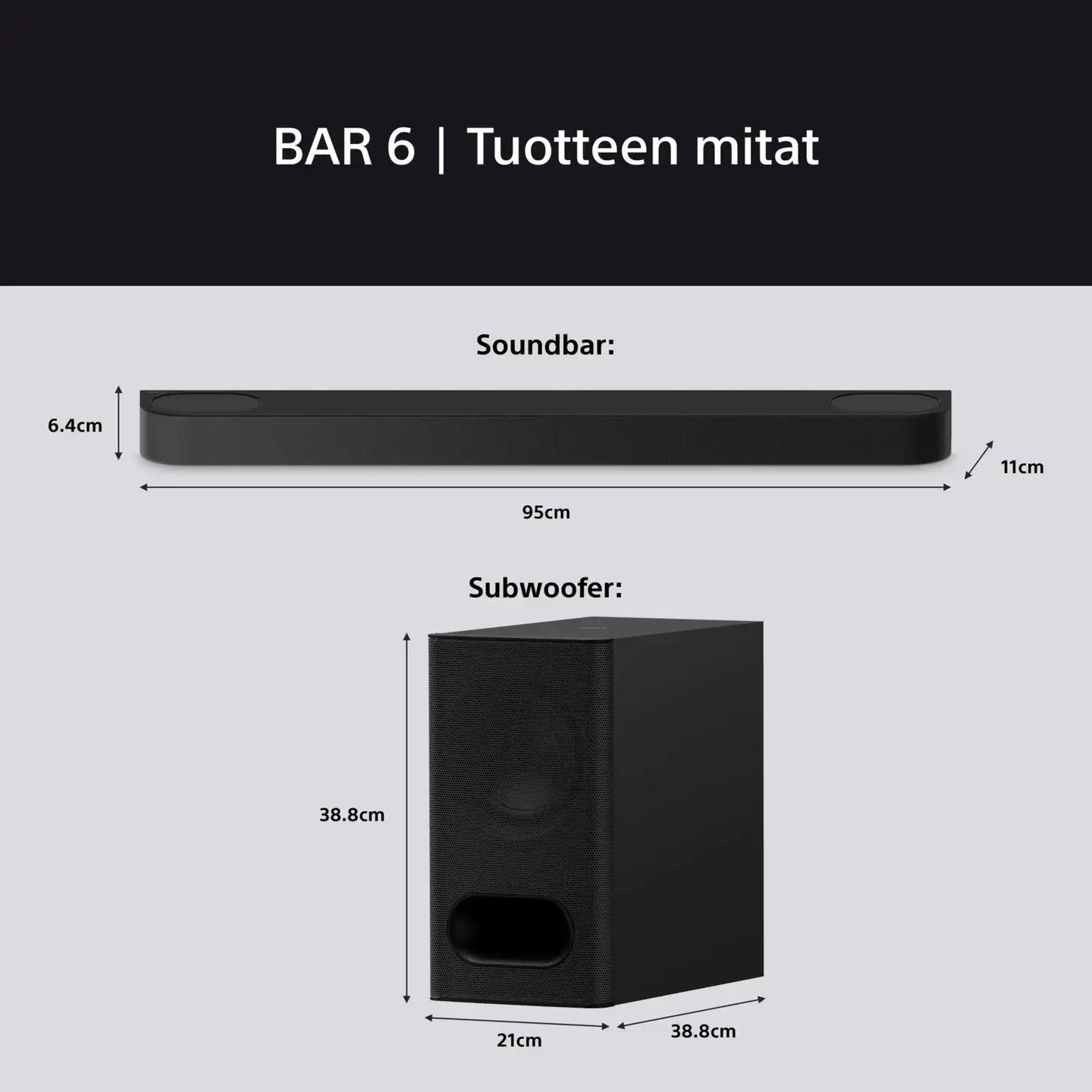 Sony soundbar HT-B600 - 11