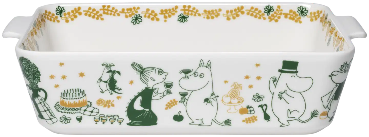 Moomin Arabia Muumi uunivuoka 2,5L Lahjana Rakkaus - 1