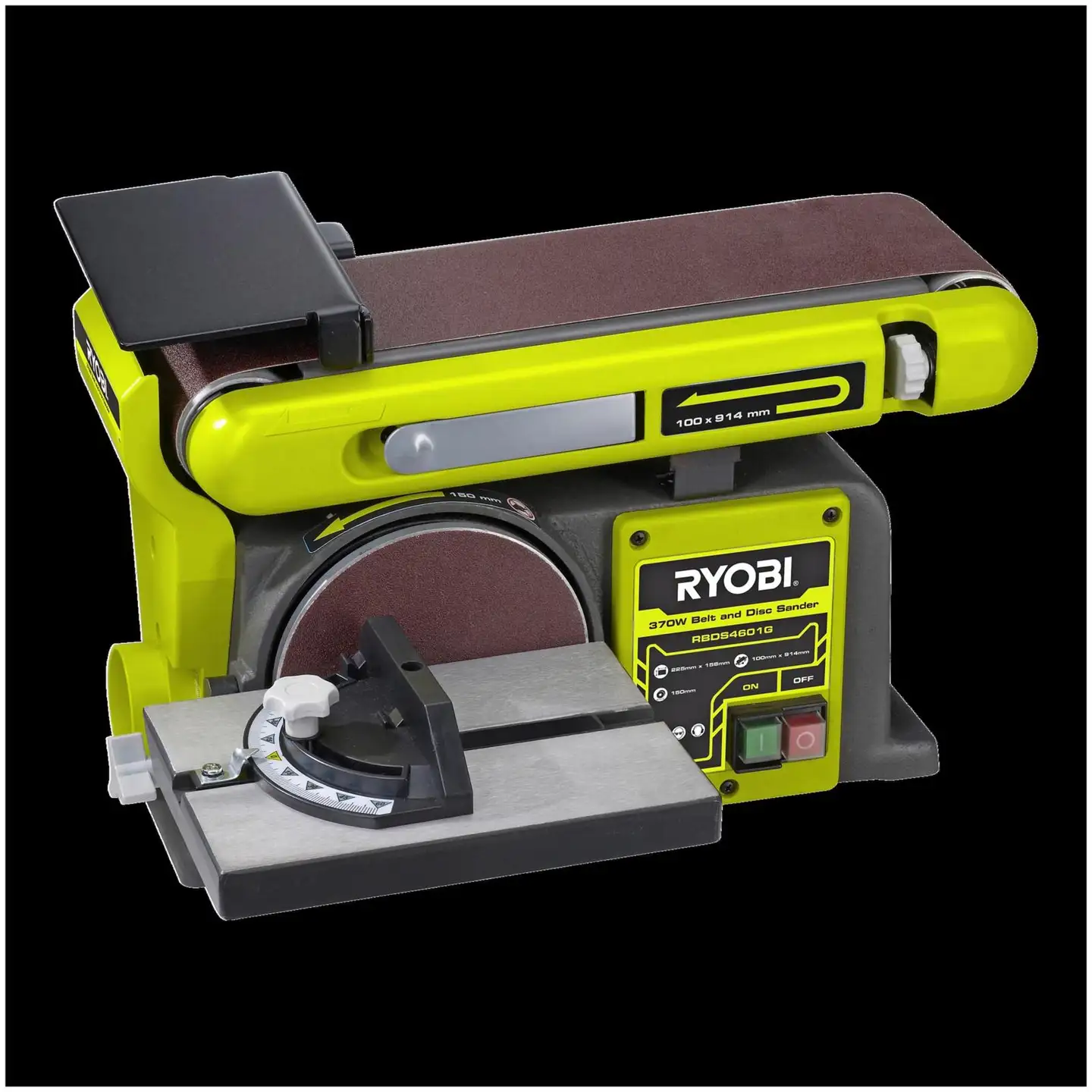 Ryobi yhdistelmähiomakone 370W RBDS4601G