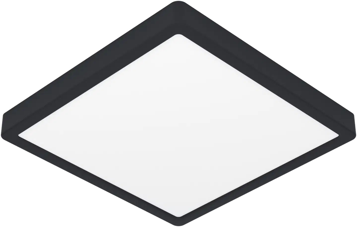 EGLO kattovalaisin Fueva 6 LED 13W CCT 29x29 cm musta - 1