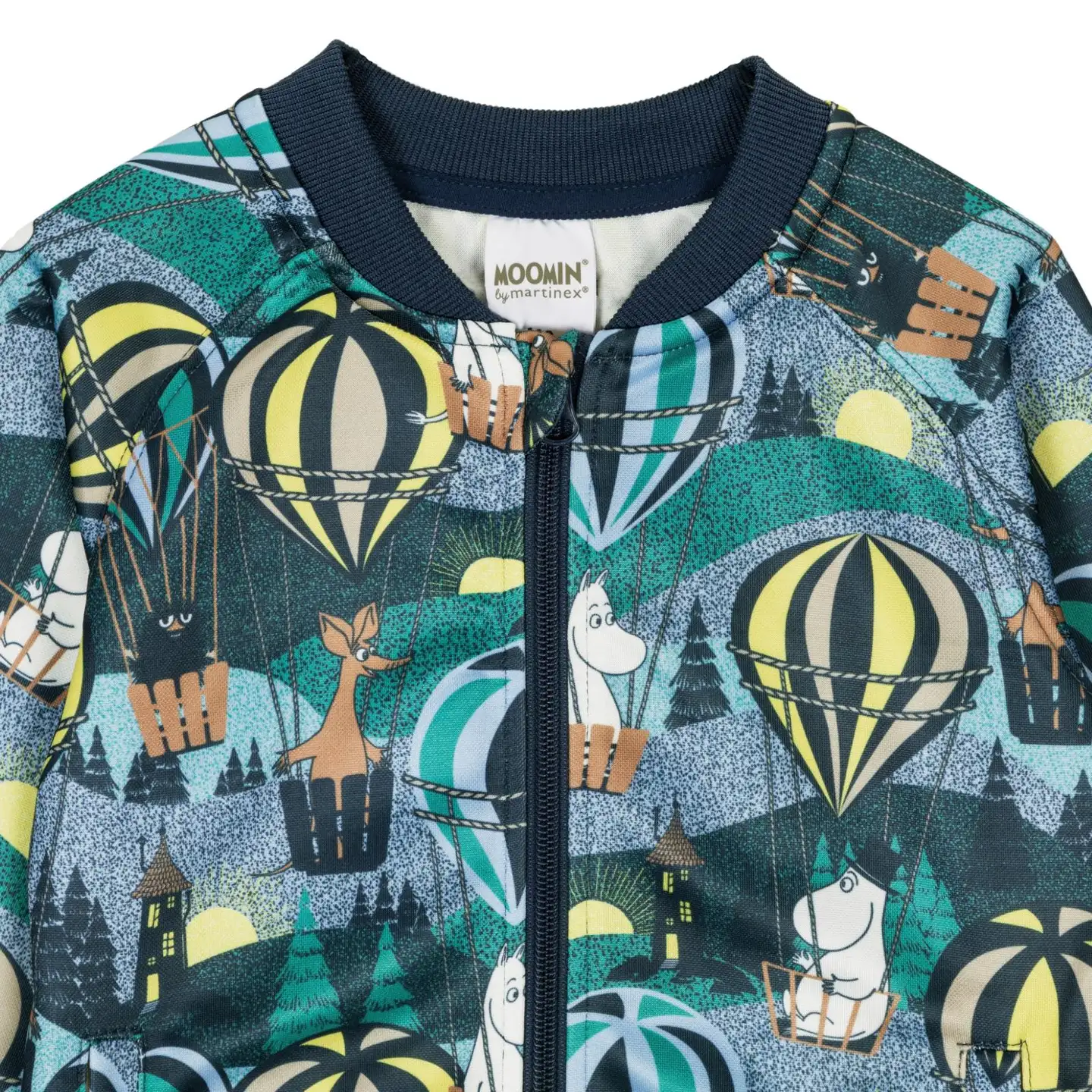 Muumi lasten verkkatakki Aamulento 591368 - SININEN - 2