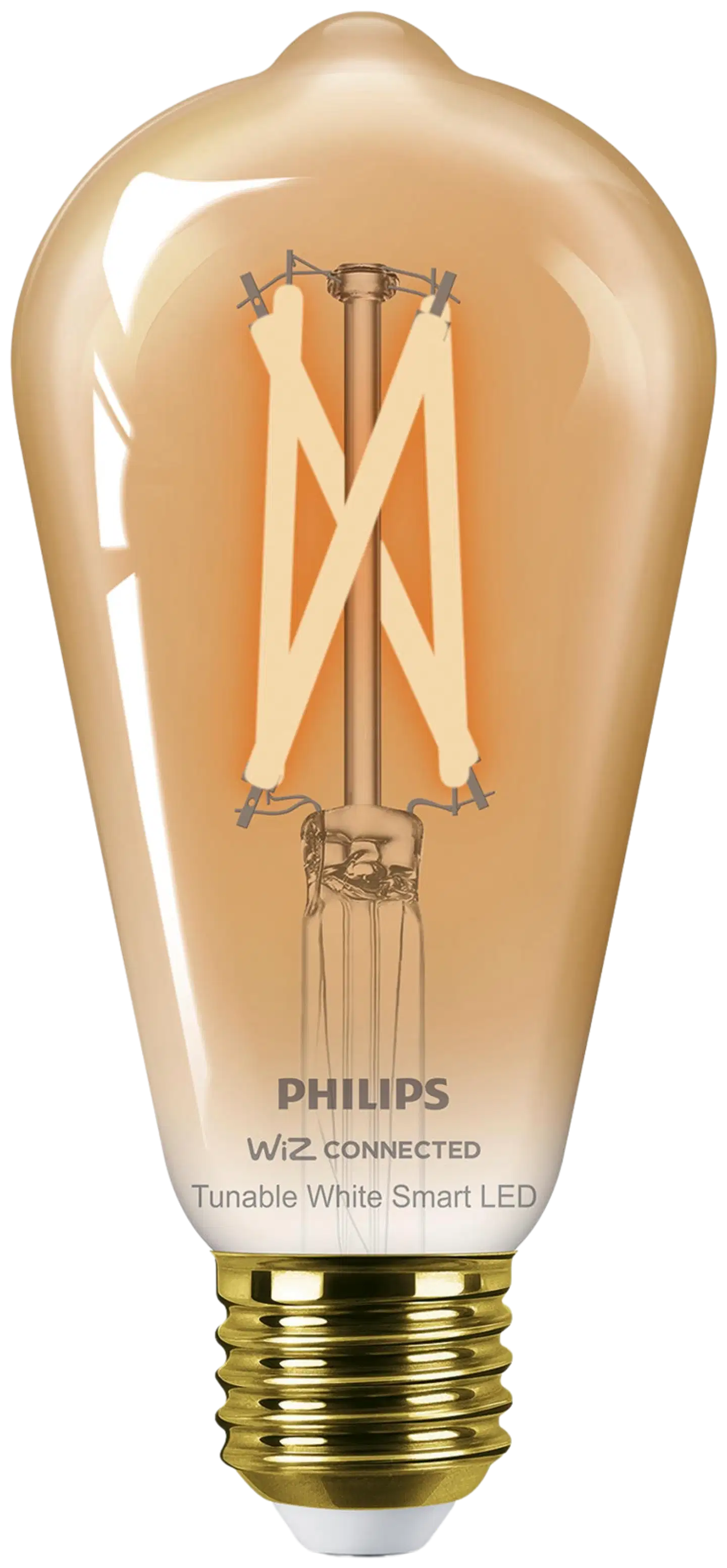 Philips Smart Lighting LED-filamenttilamppu 7W ST64 E27 2000-5000K 640lm Amber - 1