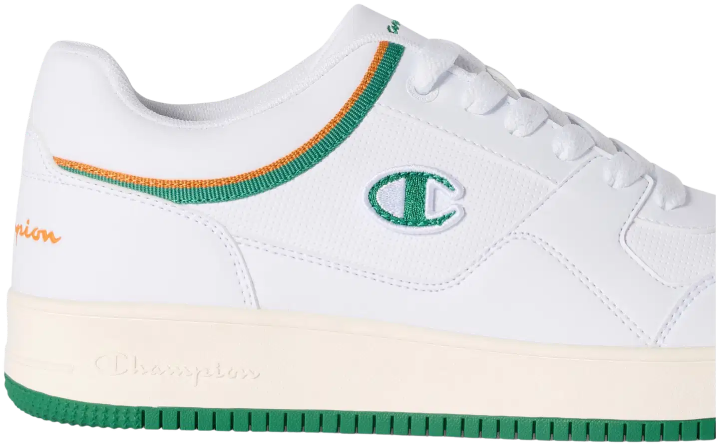 Champion miesten tennari RD18 White Green Low - white/green - 5