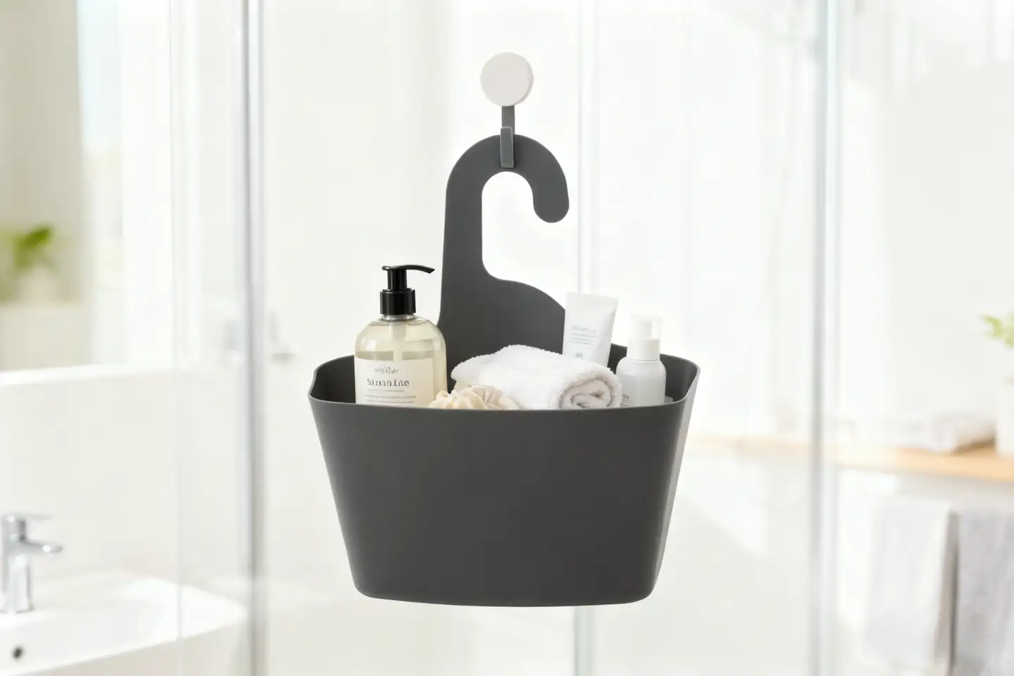 House säilytyskori suihkuun 3 kpl - 5