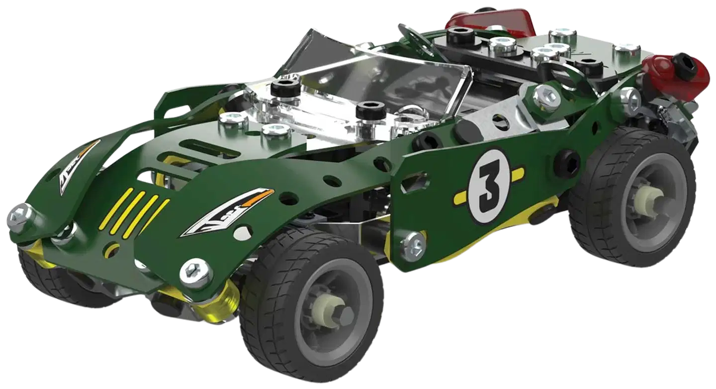 Meccano Multi Model Roadster -rakennussarja - 3