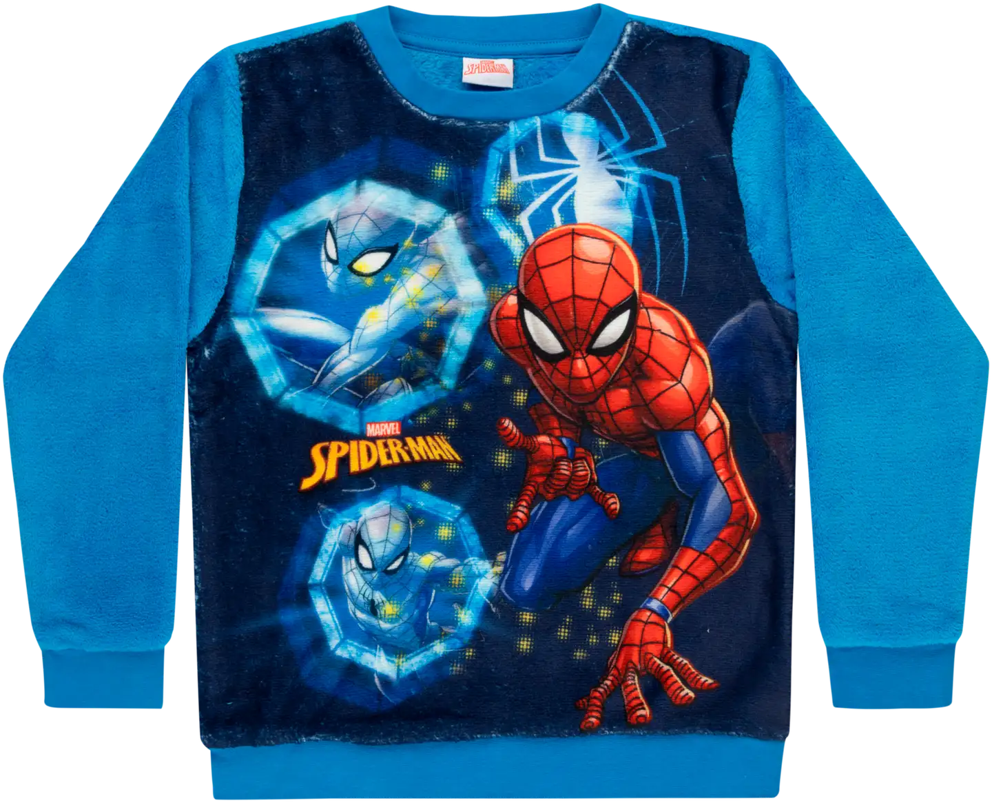 Spiderman lasten fleecepusero SPQ50001 - Blue - 1