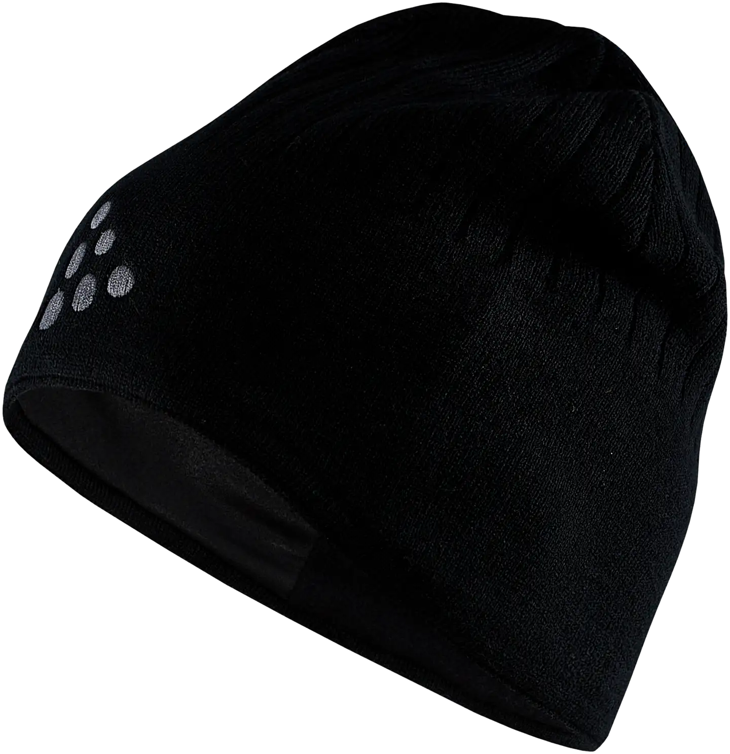 Hiihtopipo Craft adv windblock knit hat - BLACK