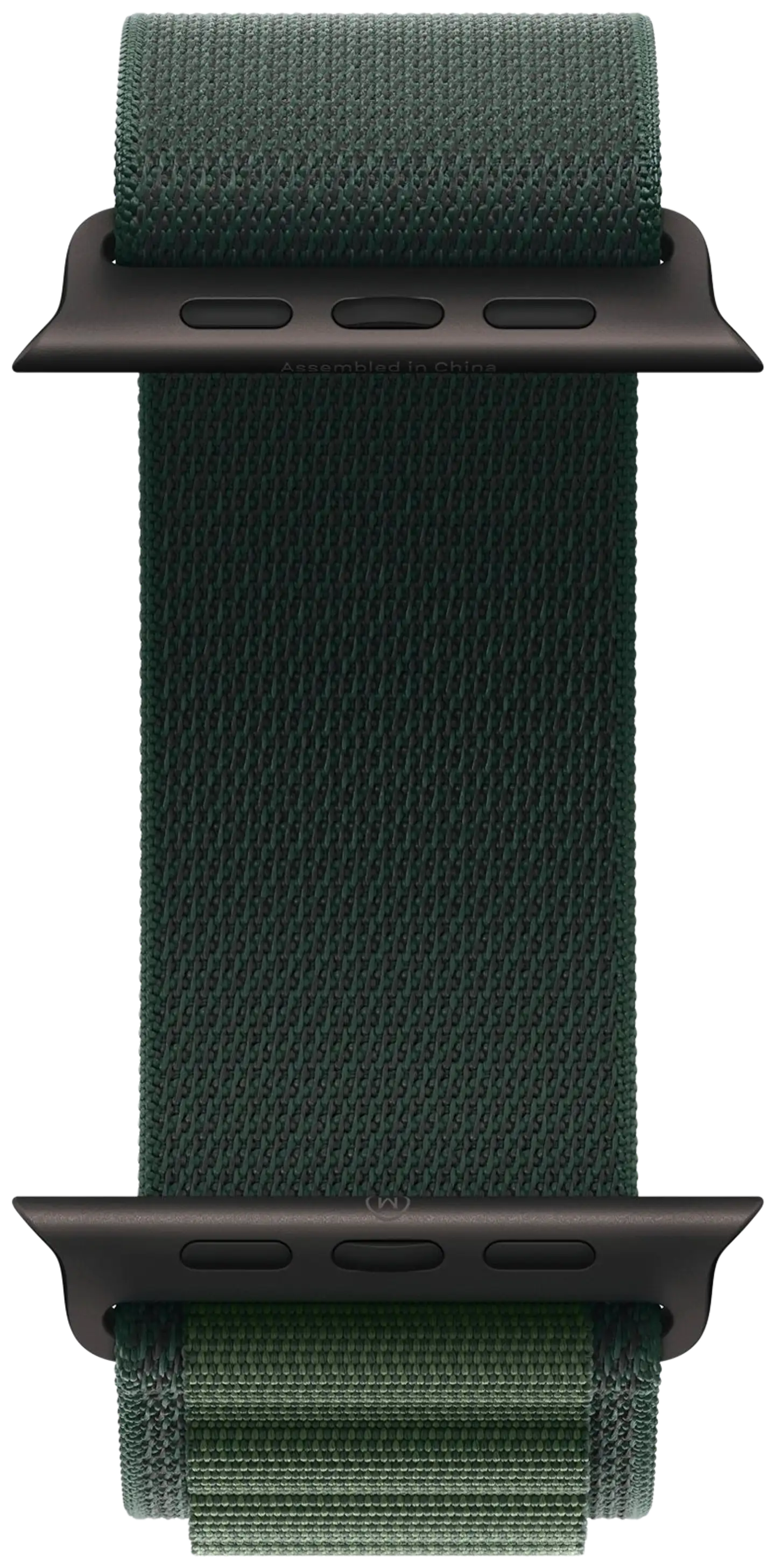 Apple Watch Ultra 2 GPS + Cellular 49mm mustatitaani kotelo, Dark Green Alpine Loop ranneke - Medium - MX4R3KS/A - 3