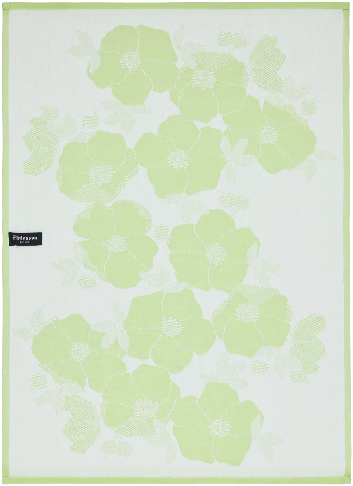 Finlayson keittiöpyyhe Rosa v.vihr/valk 2kpl 50x70 - 2