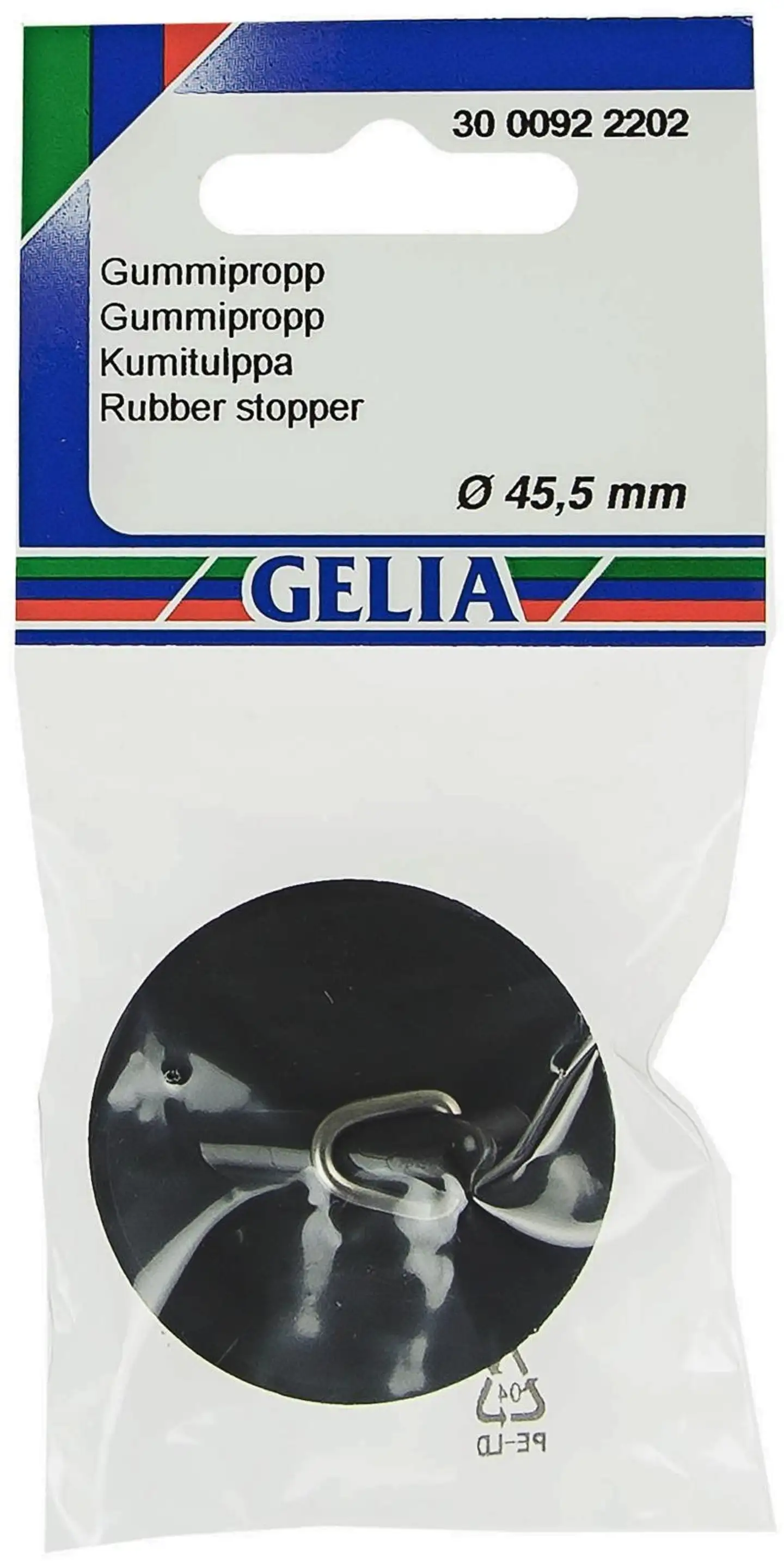 Gelia kumitulppa 43x45mm NO.9