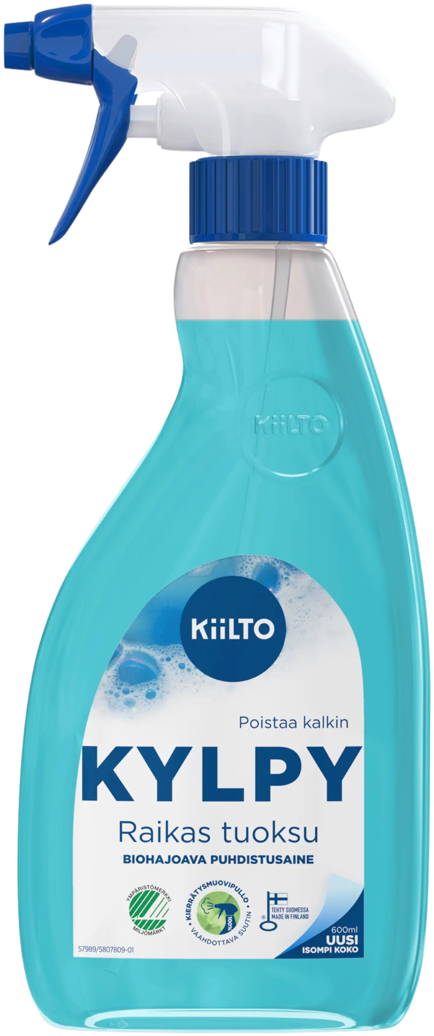 Kiilto Kylpy biohajoava puhdistussuihke 600 ml