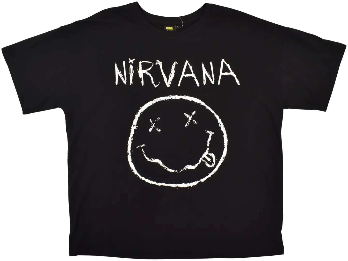 Nirvana naisten t-paita - MUSTA - 1