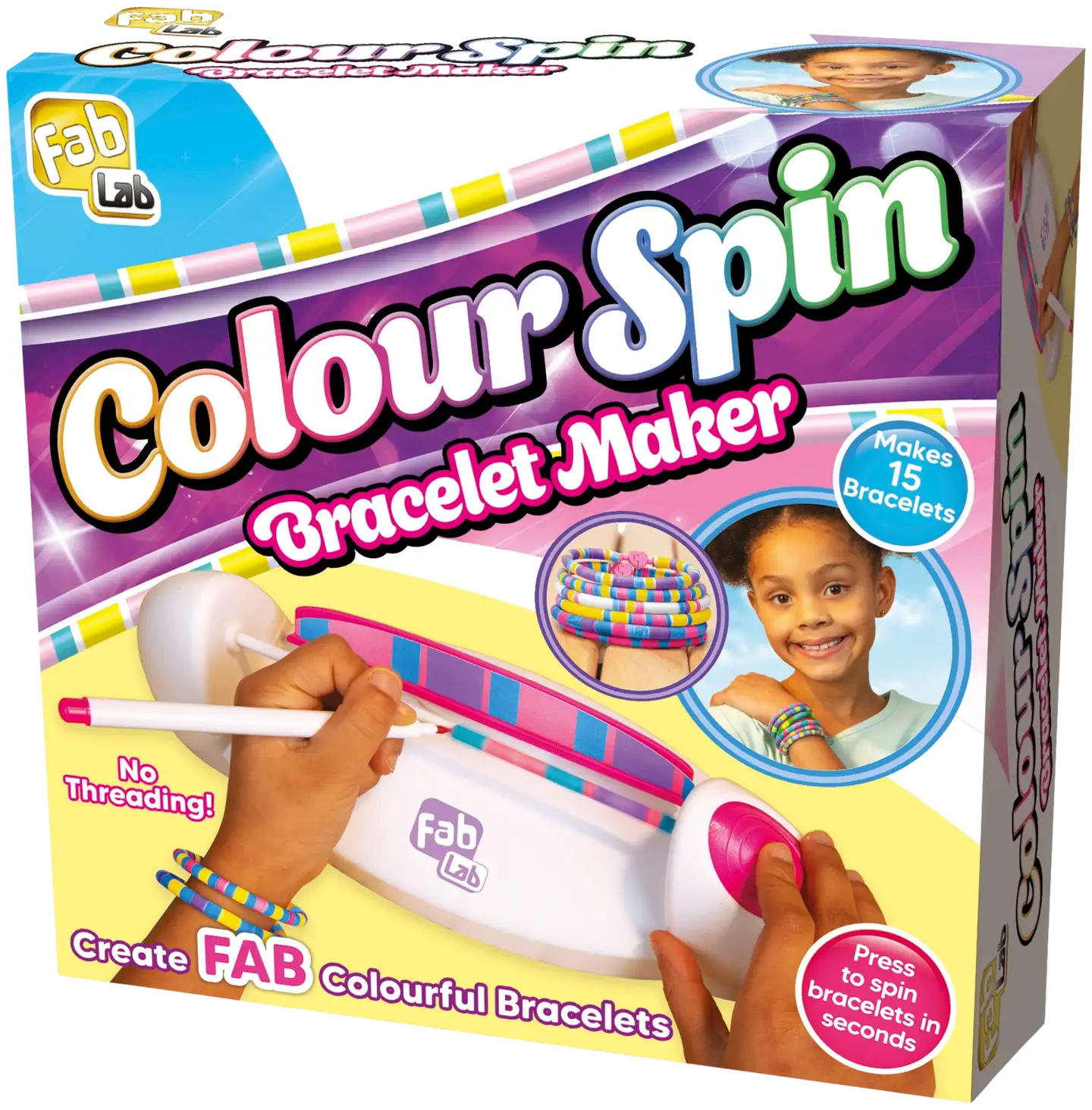 Fablab Colour Spin -Koruaskartelusetti - 2