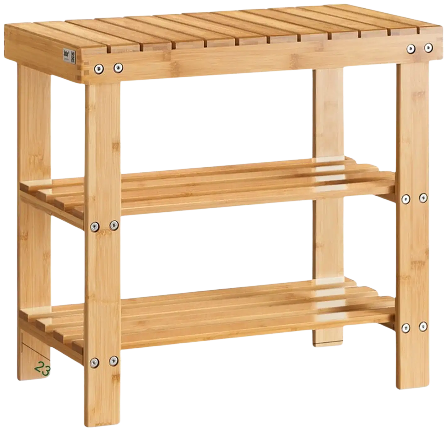 SoBuy kenkäkaappi bambu FSR02-K-N - 2