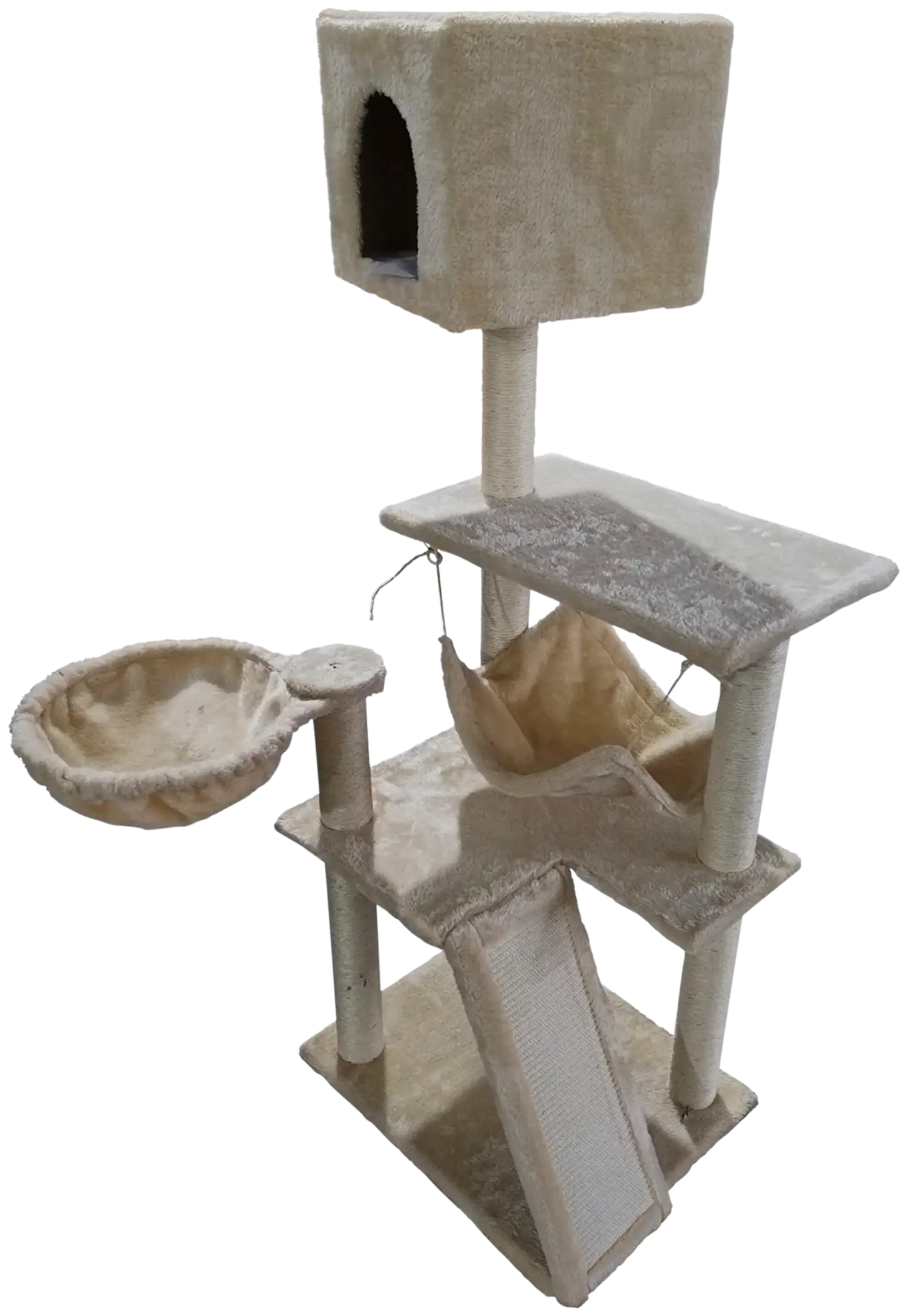 Trekker kissan kiipeilypuu Tiger 130 cm beige - 2