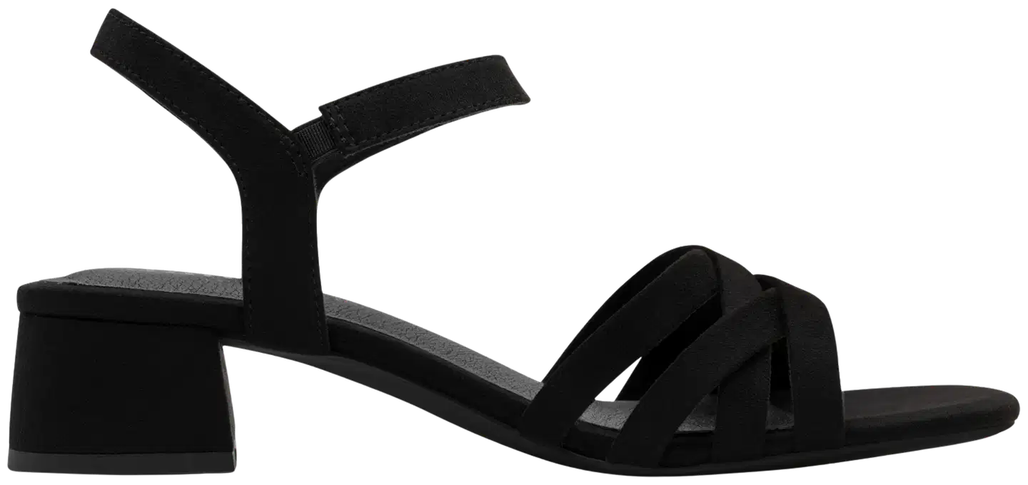 Jana shoes sandaali, leveä lesti - BLACK - 3