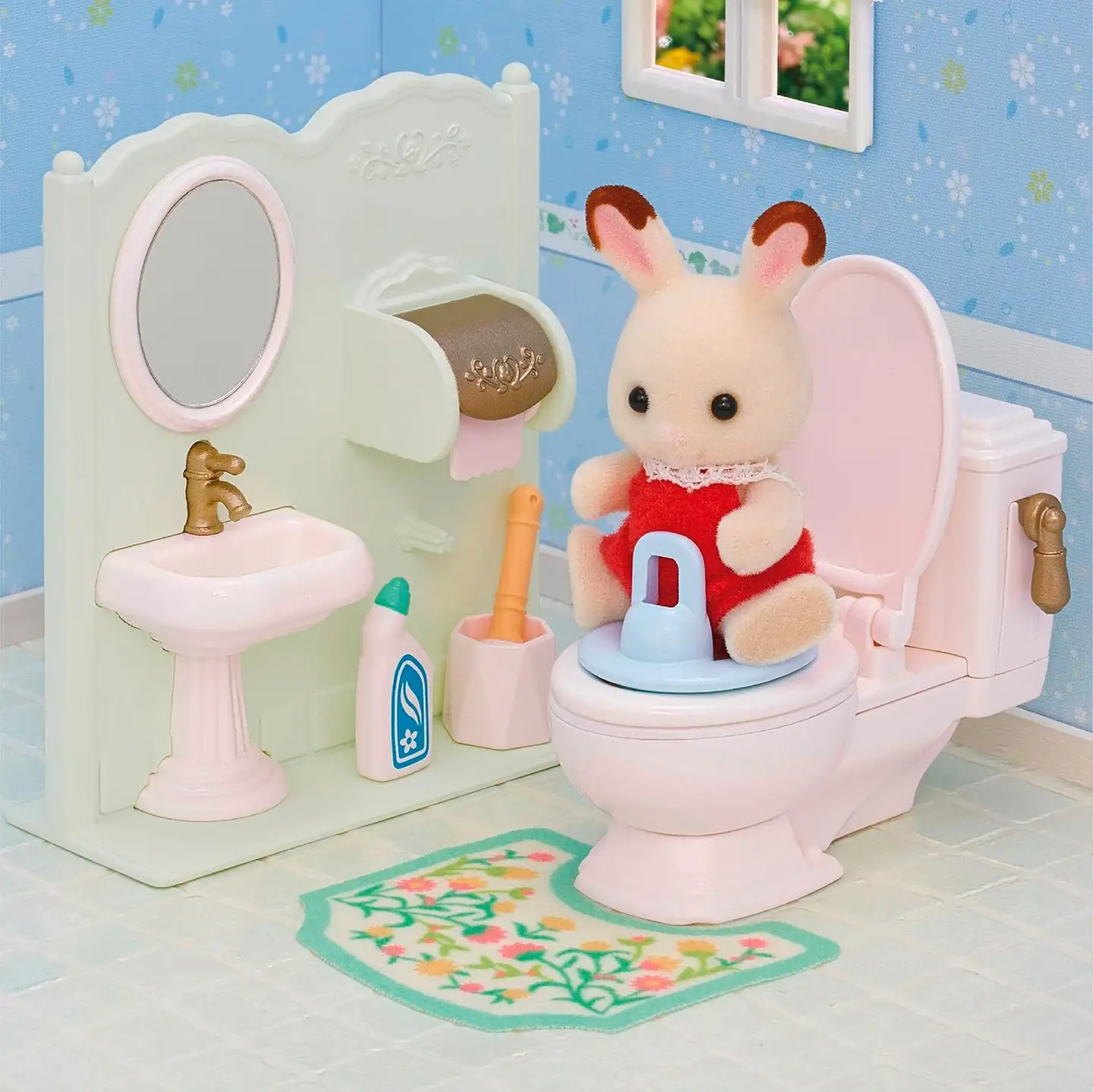 Sylvanian Families WC-setti - 4