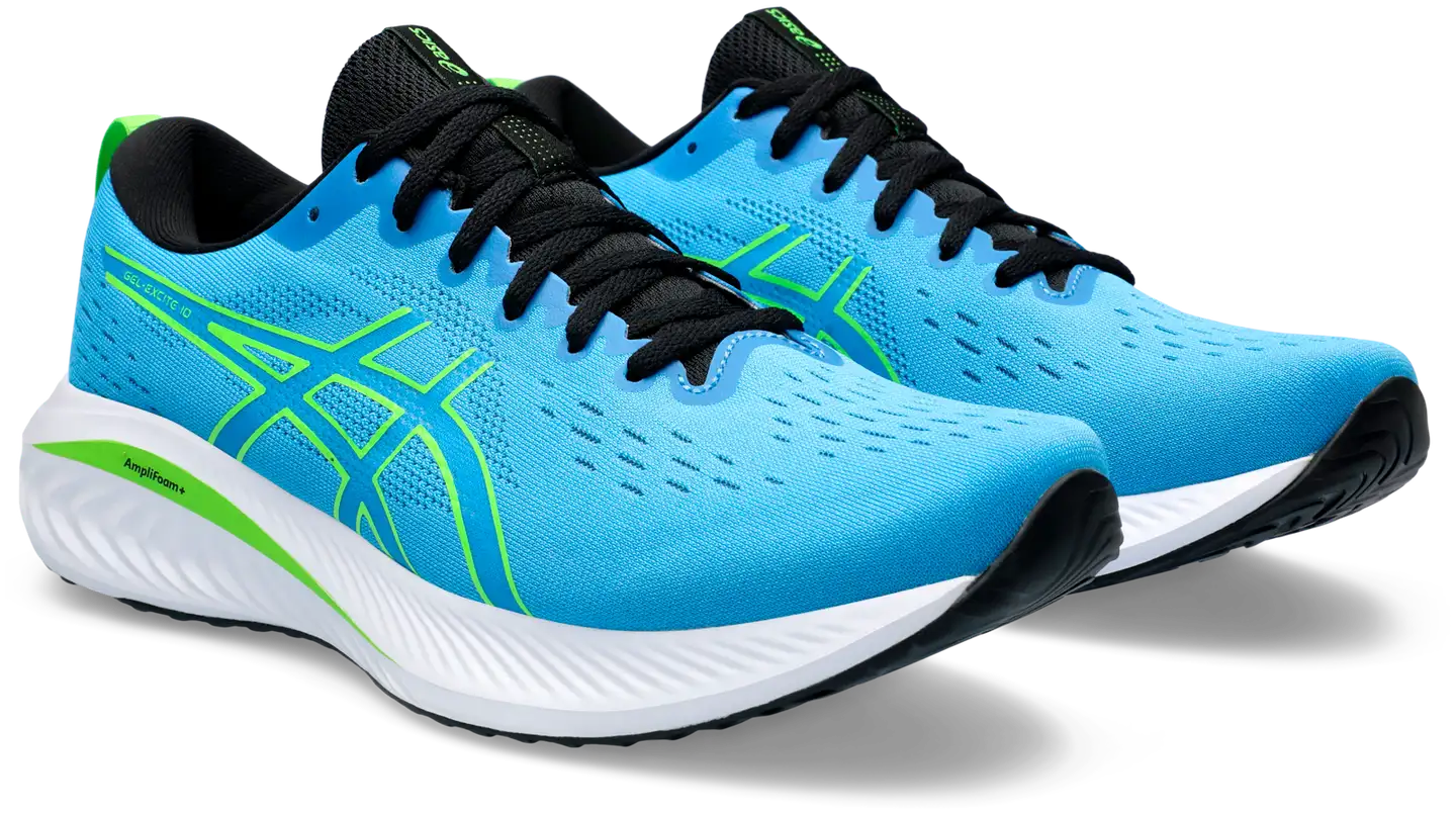 Asics miesten juoksujalkine Gel-Excite 10 - WATERSCAPE/ELECTRIC LIME - 4