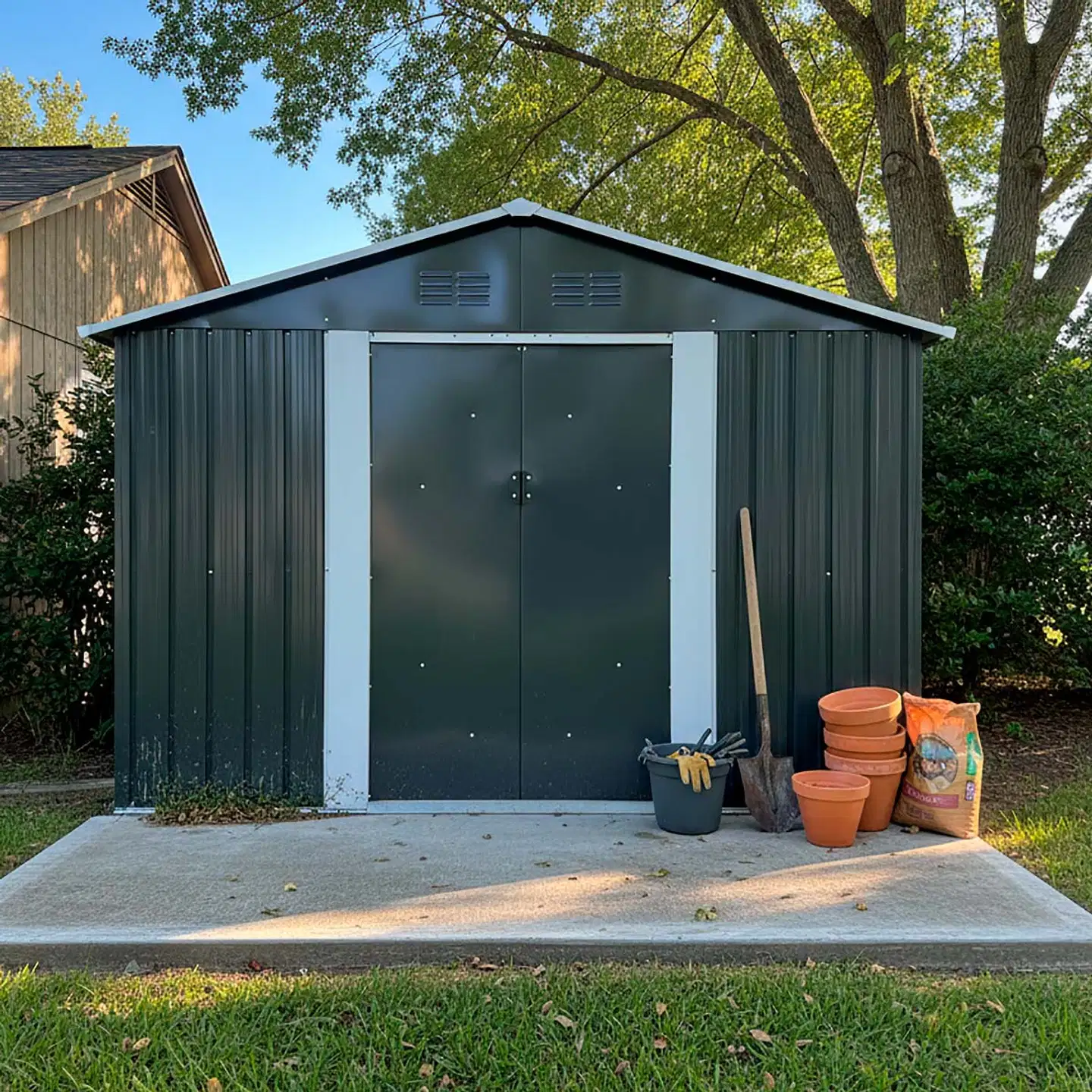 Fornorth pihavarasto, 8.84m2 - 13